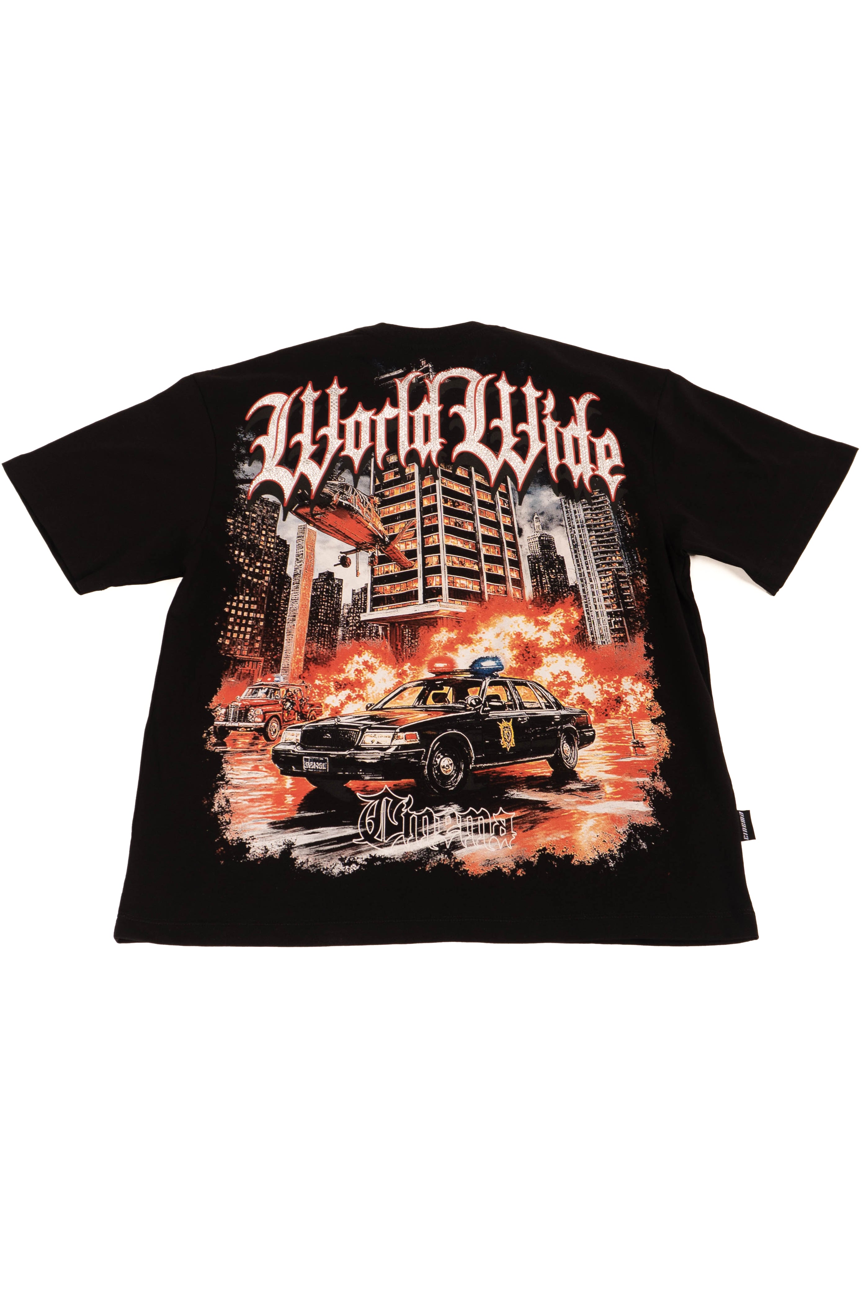 Camiseta over WORLD WIDE