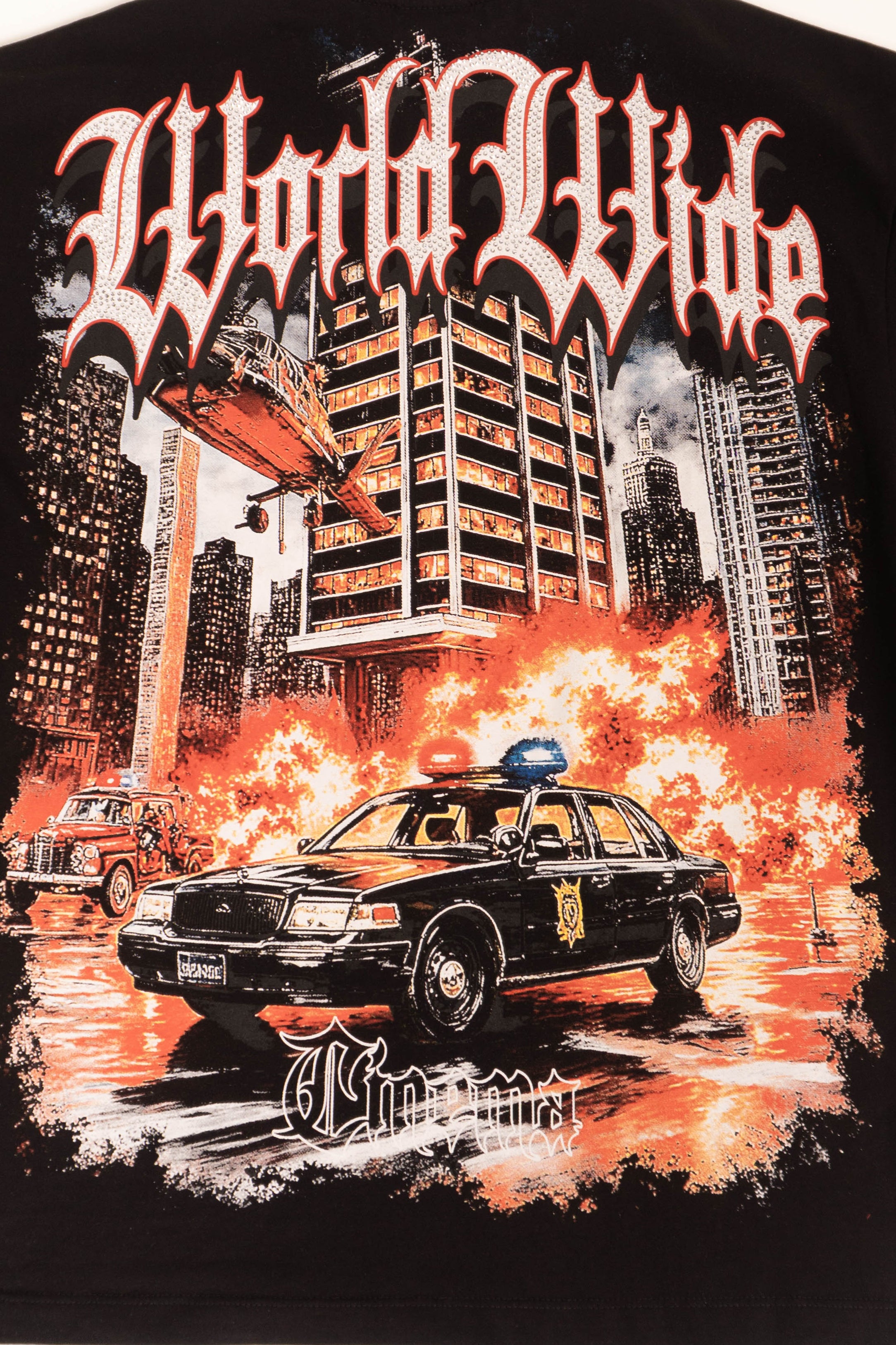 Camiseta over WORLD WIDE