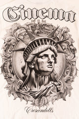 Camiseta over LIBERTARY