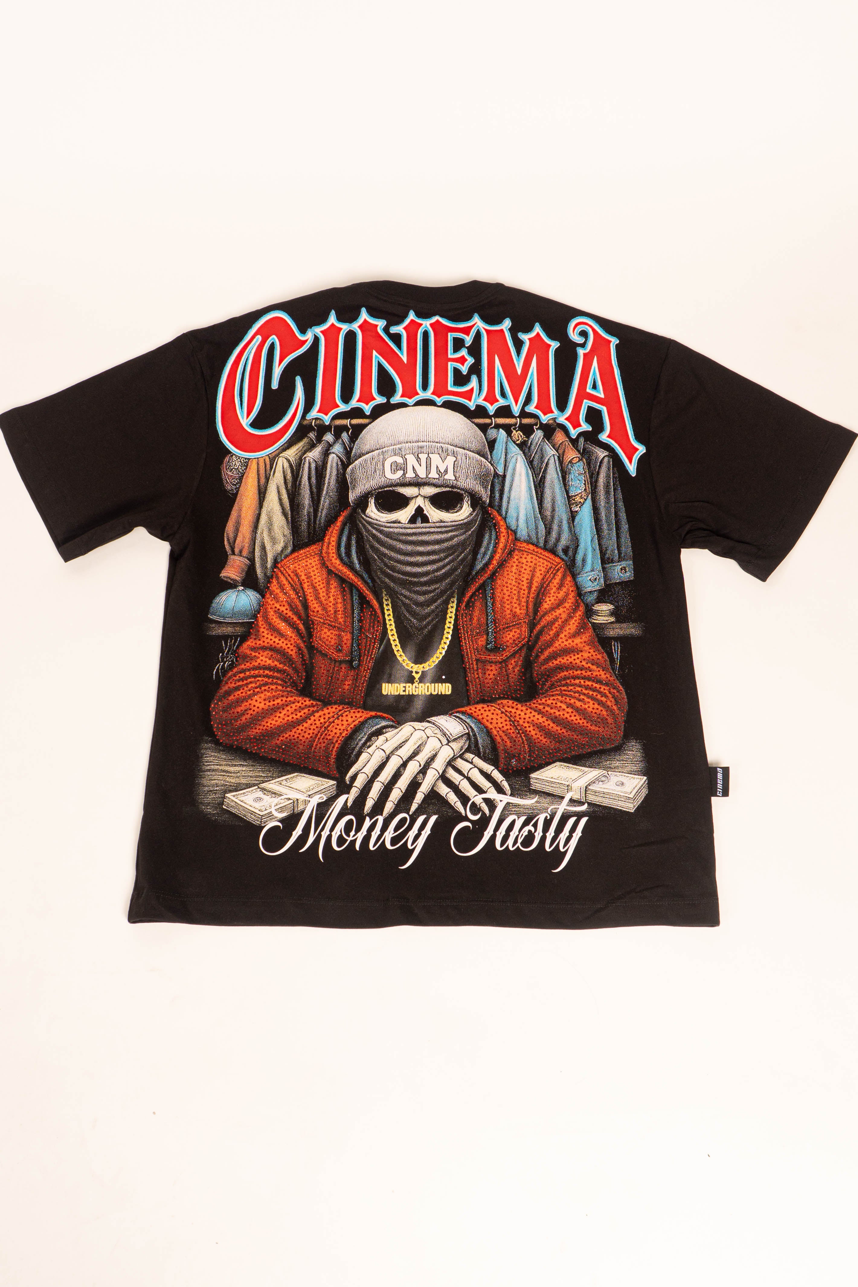 Camiseta over SKULL Y CASH