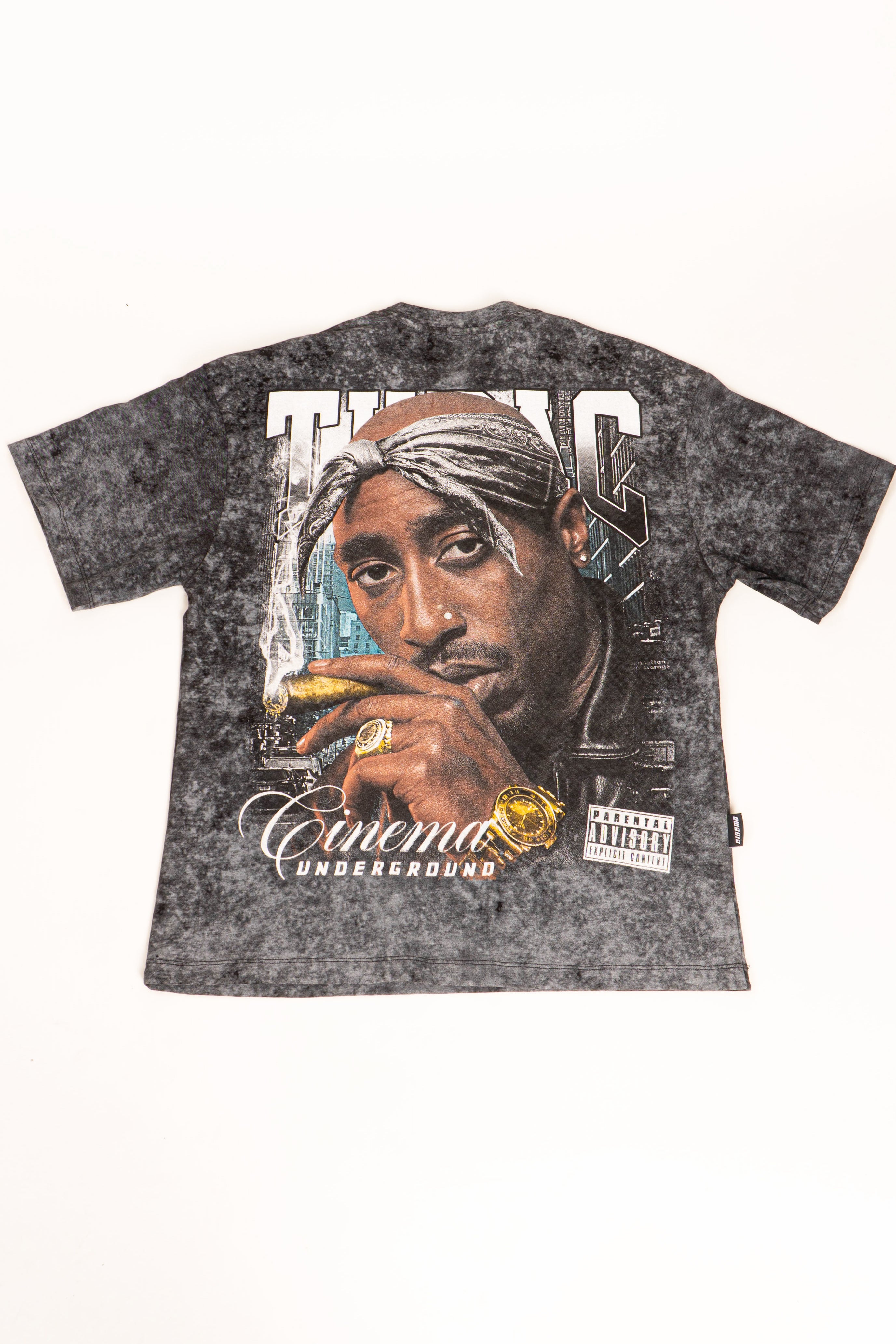 camiseta acid wash 2PAC SHAKUR
