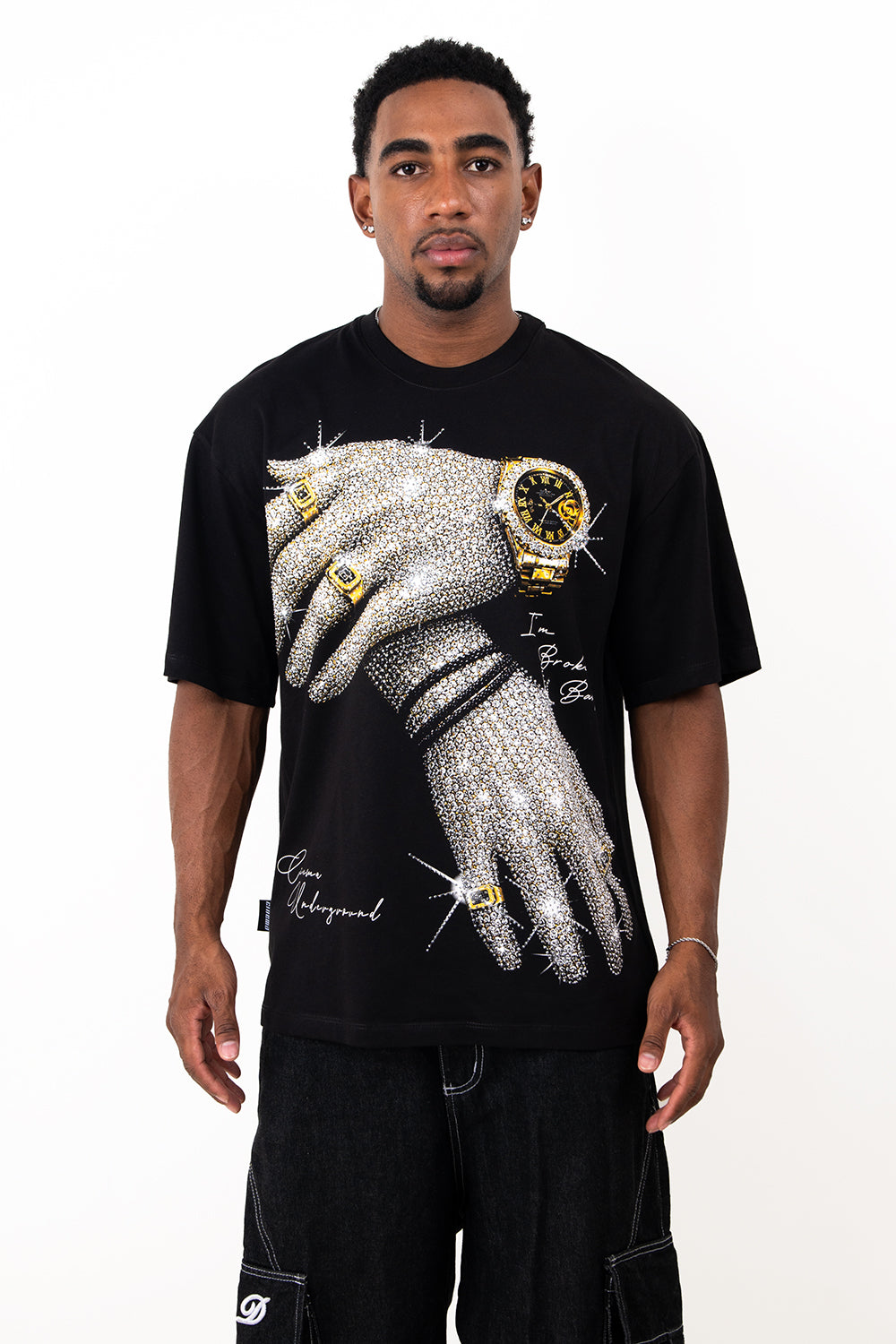 CAMISETA OVER - HANDS C.U
