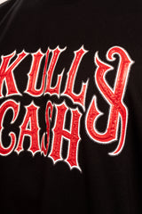 Camiseta over SKULL Y CASH
