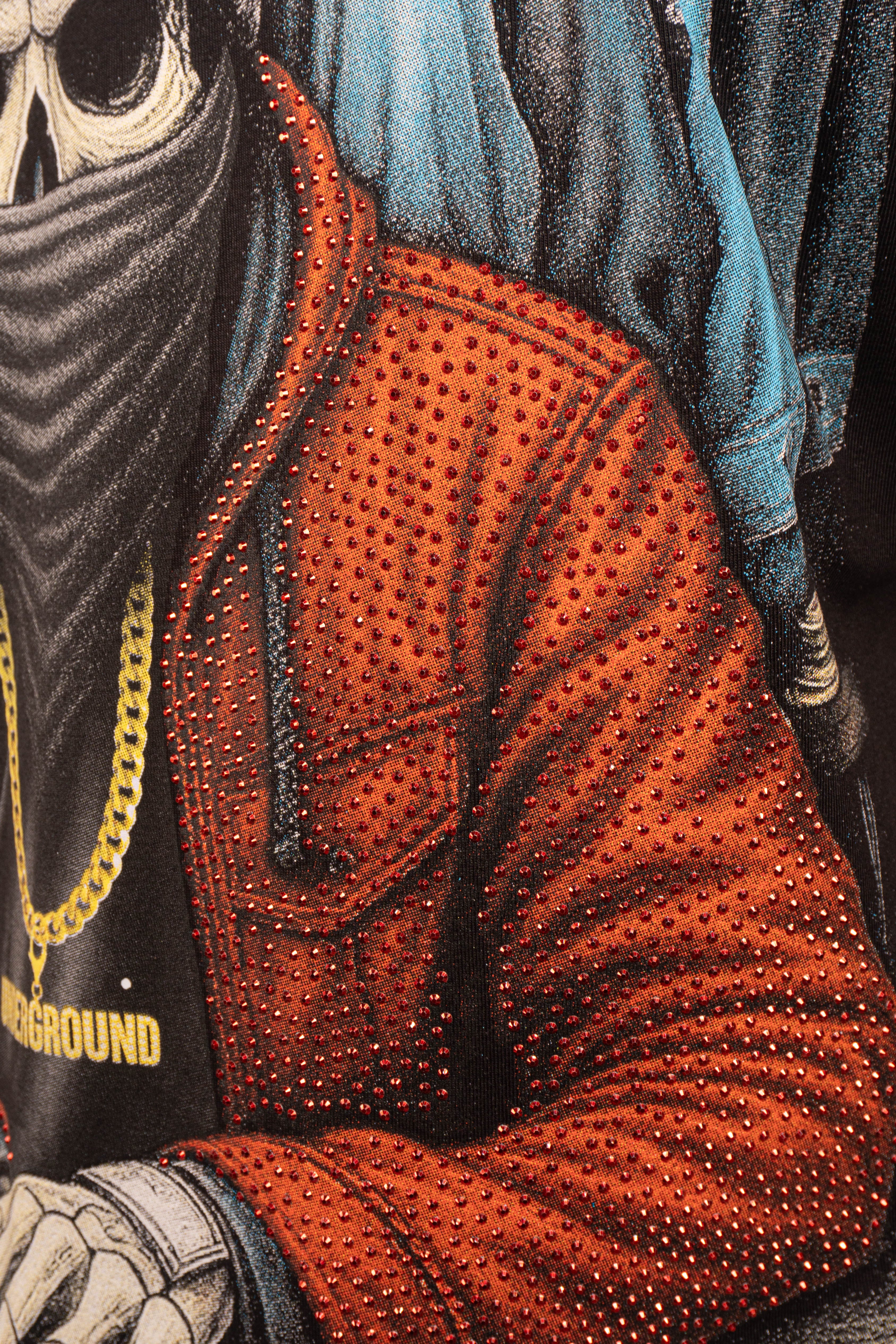 Camiseta over SKULL Y CASH