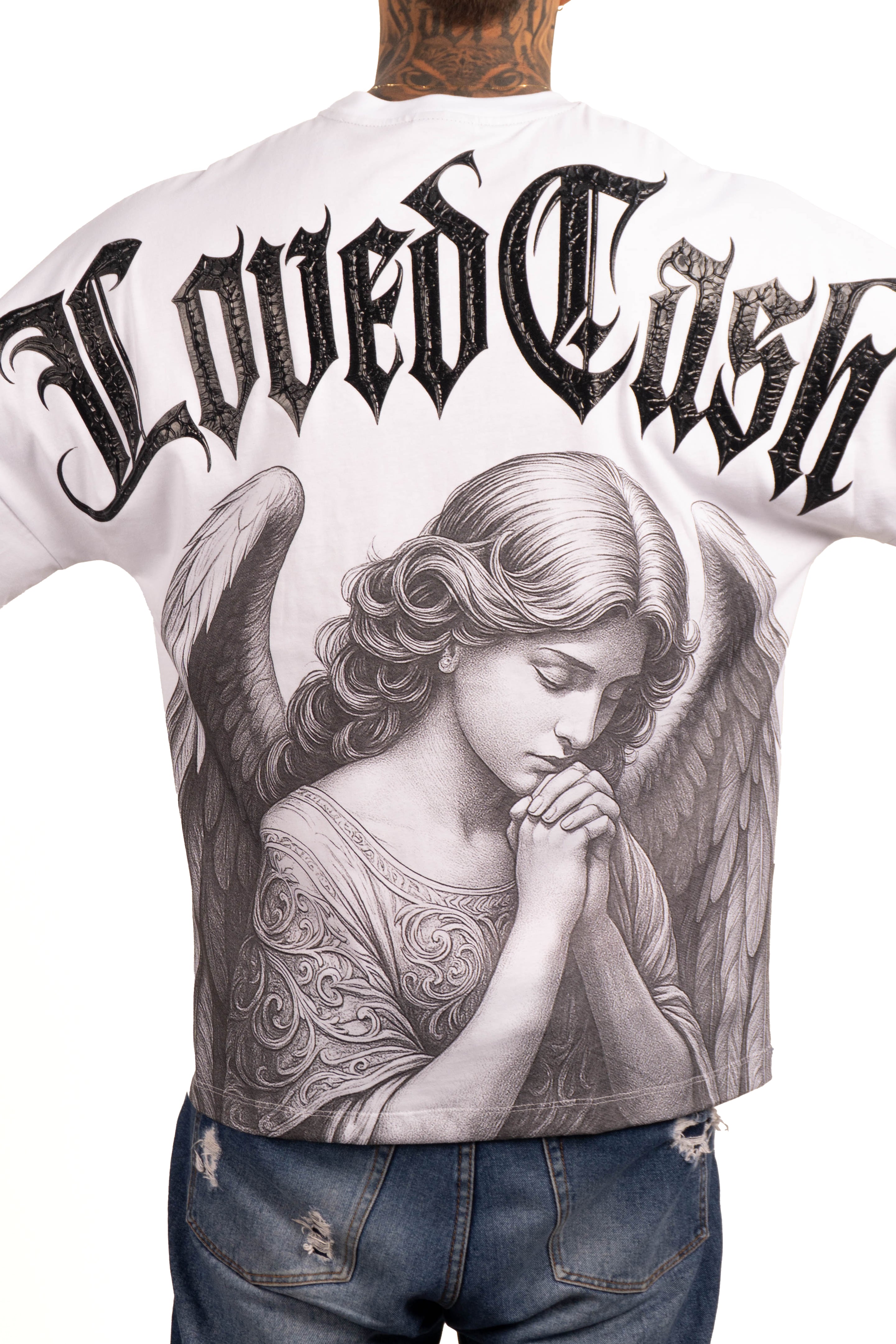 Camiseta over LOVED CASH