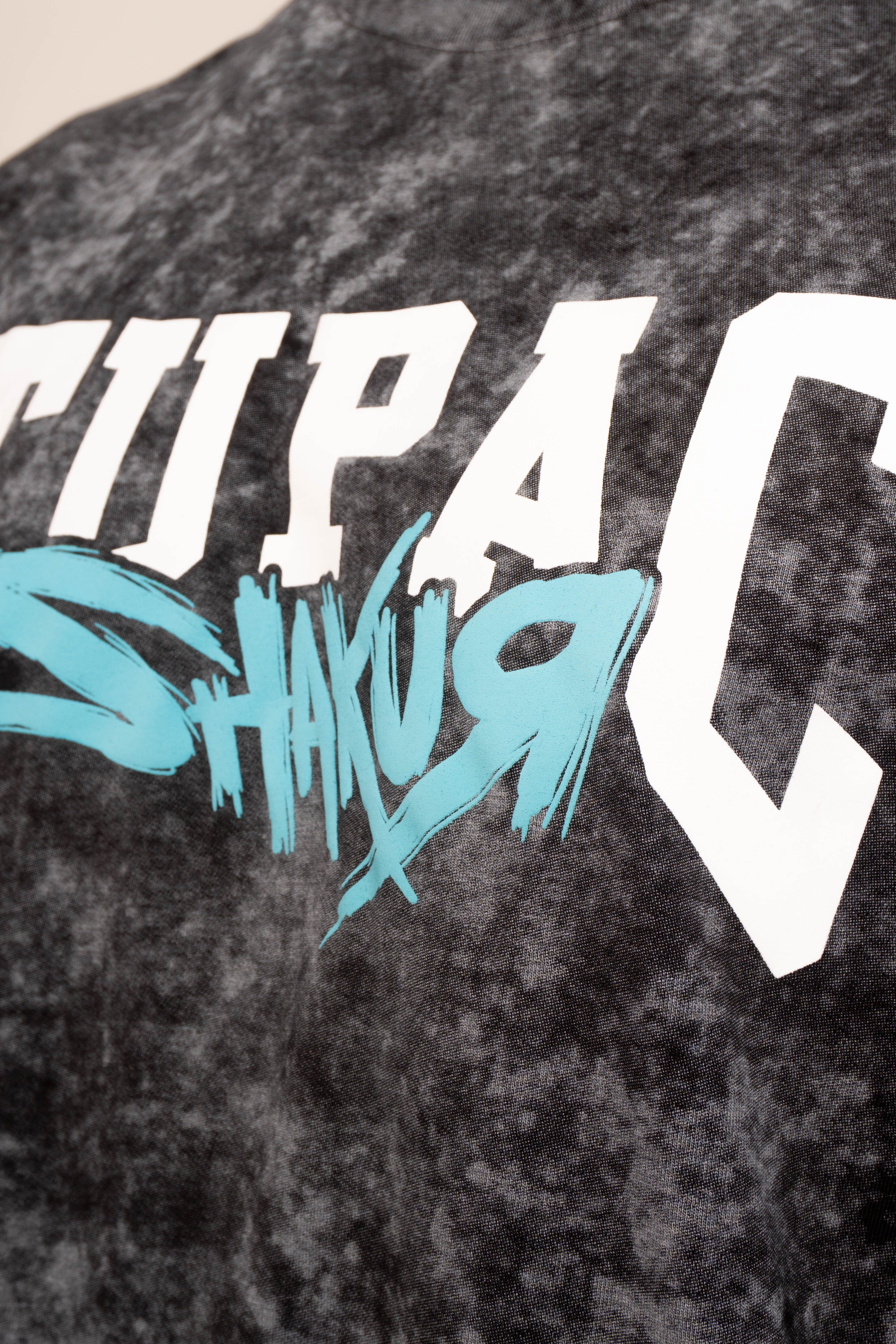 camiseta acid wash 2PAC SHAKUR