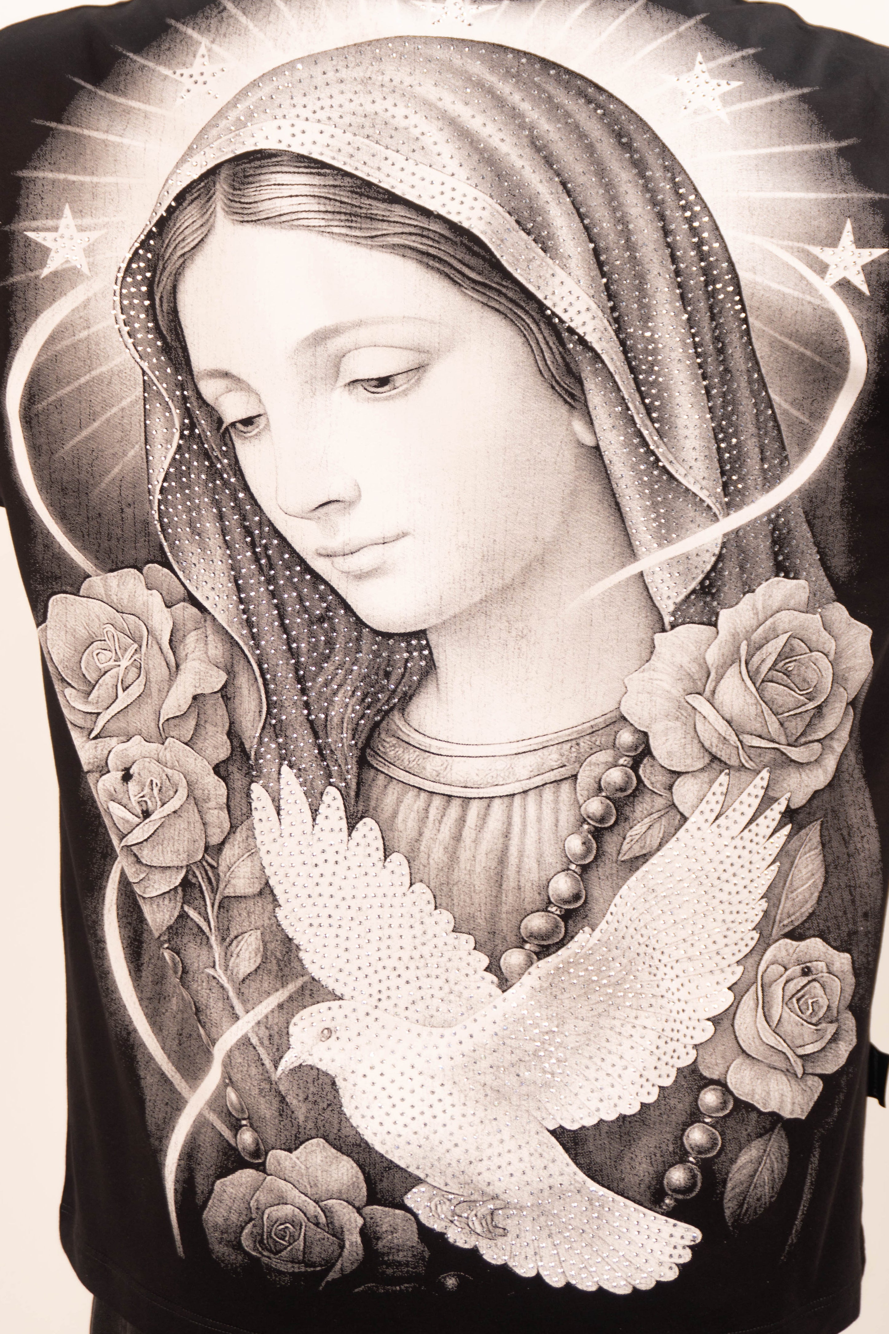 Camiseta over VIRGEN CINEMA