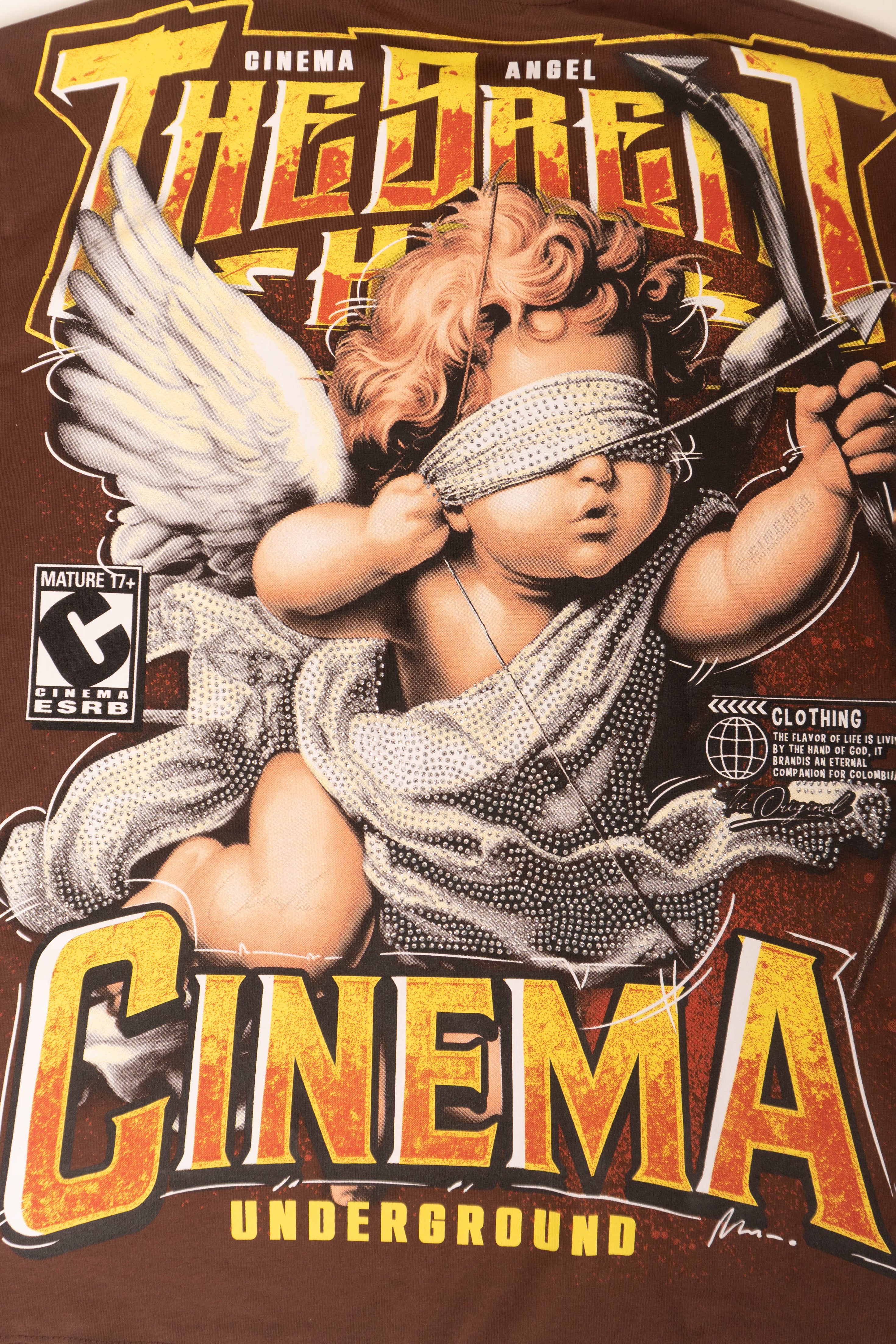 Camiseta over CUPIDO CINEMA