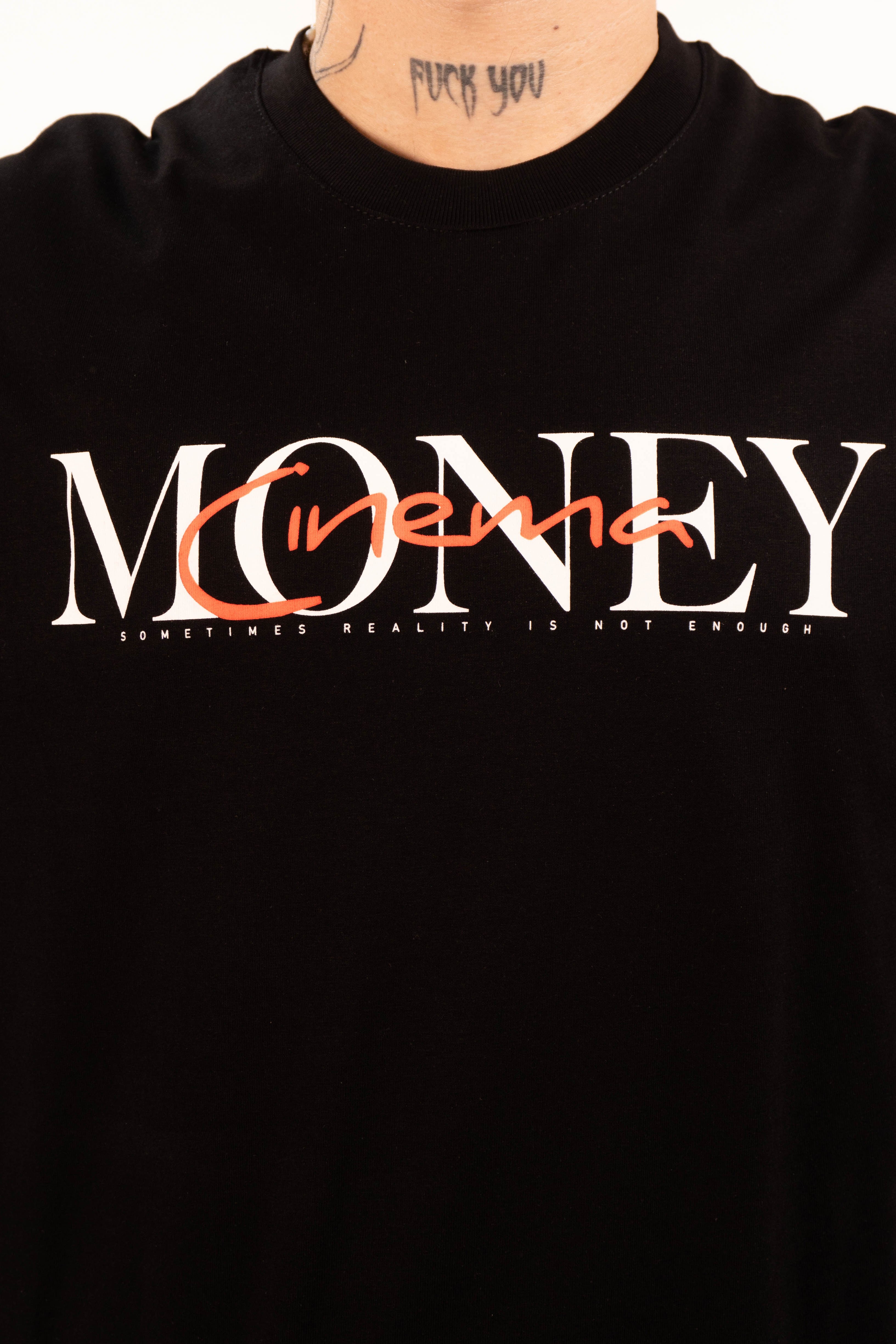 Camiseta over MONEY BLESSED