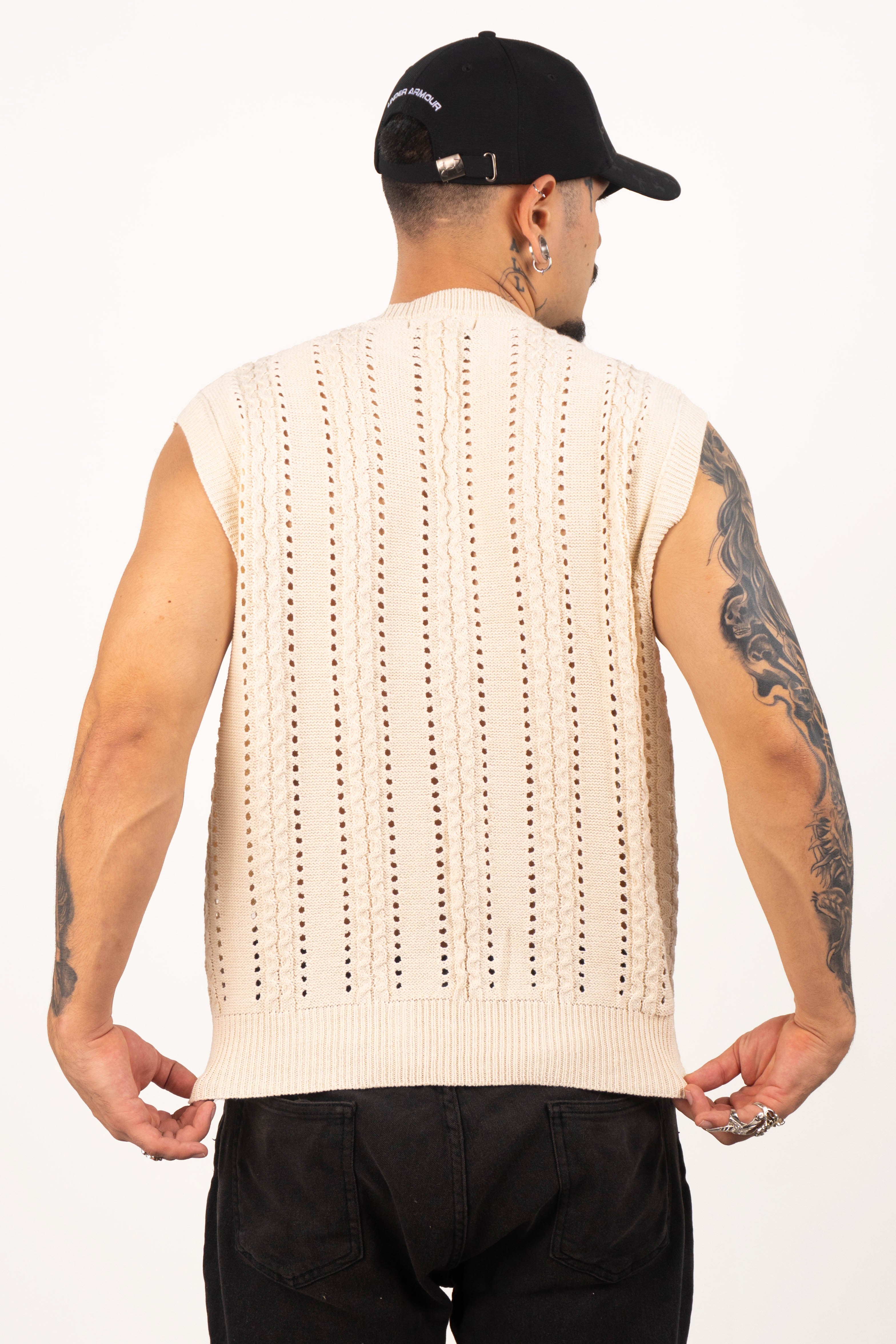 Camiseta esqueleto TEJIDA