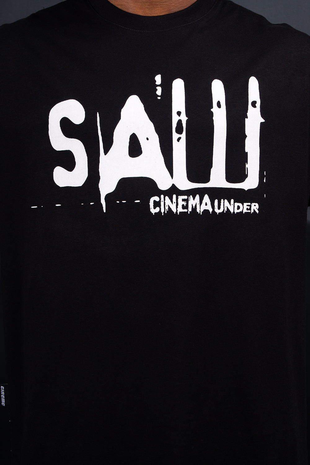 CAMISETA OVER - SAW - HALLOWEEN