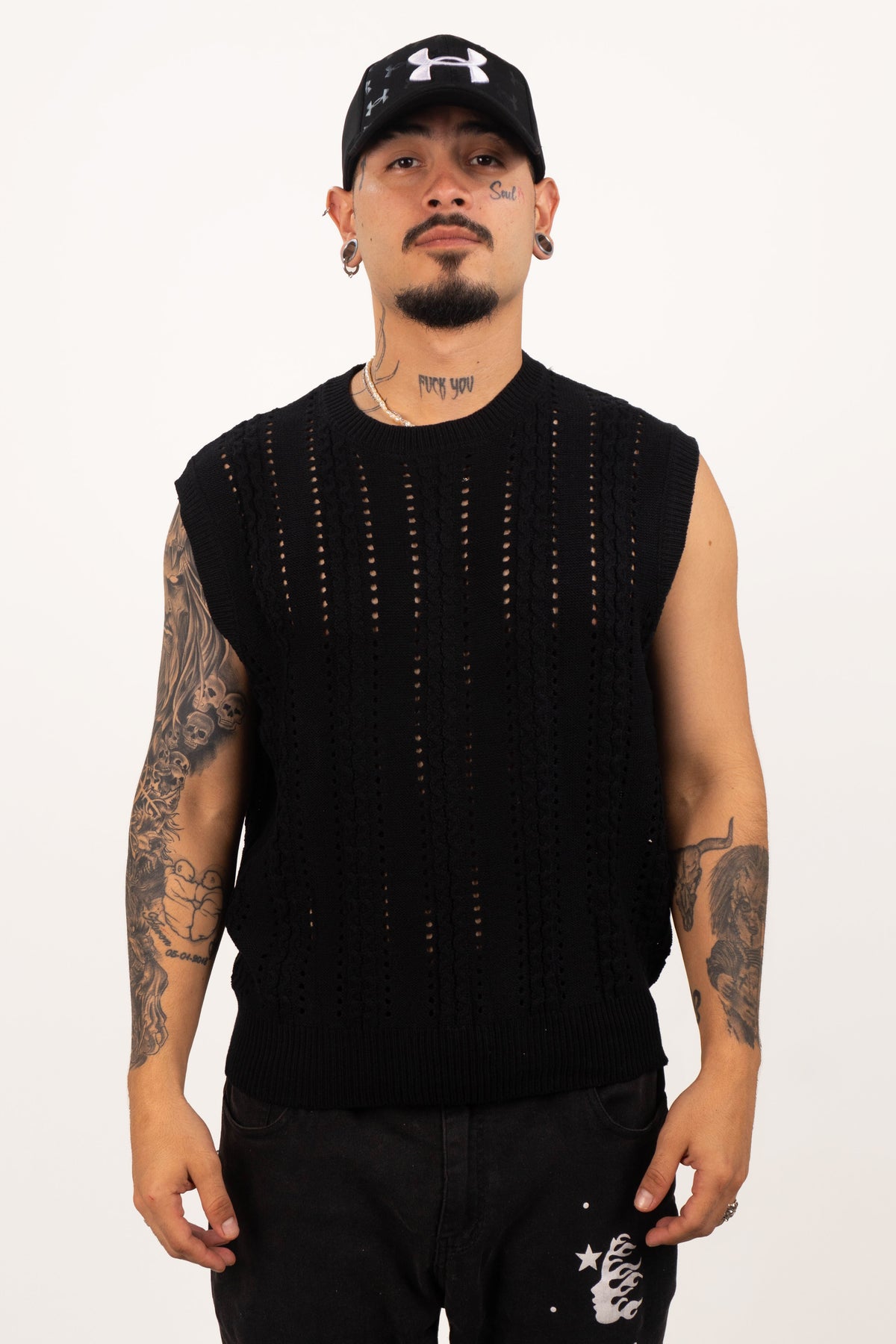 Camiseta esqueleto Tejida