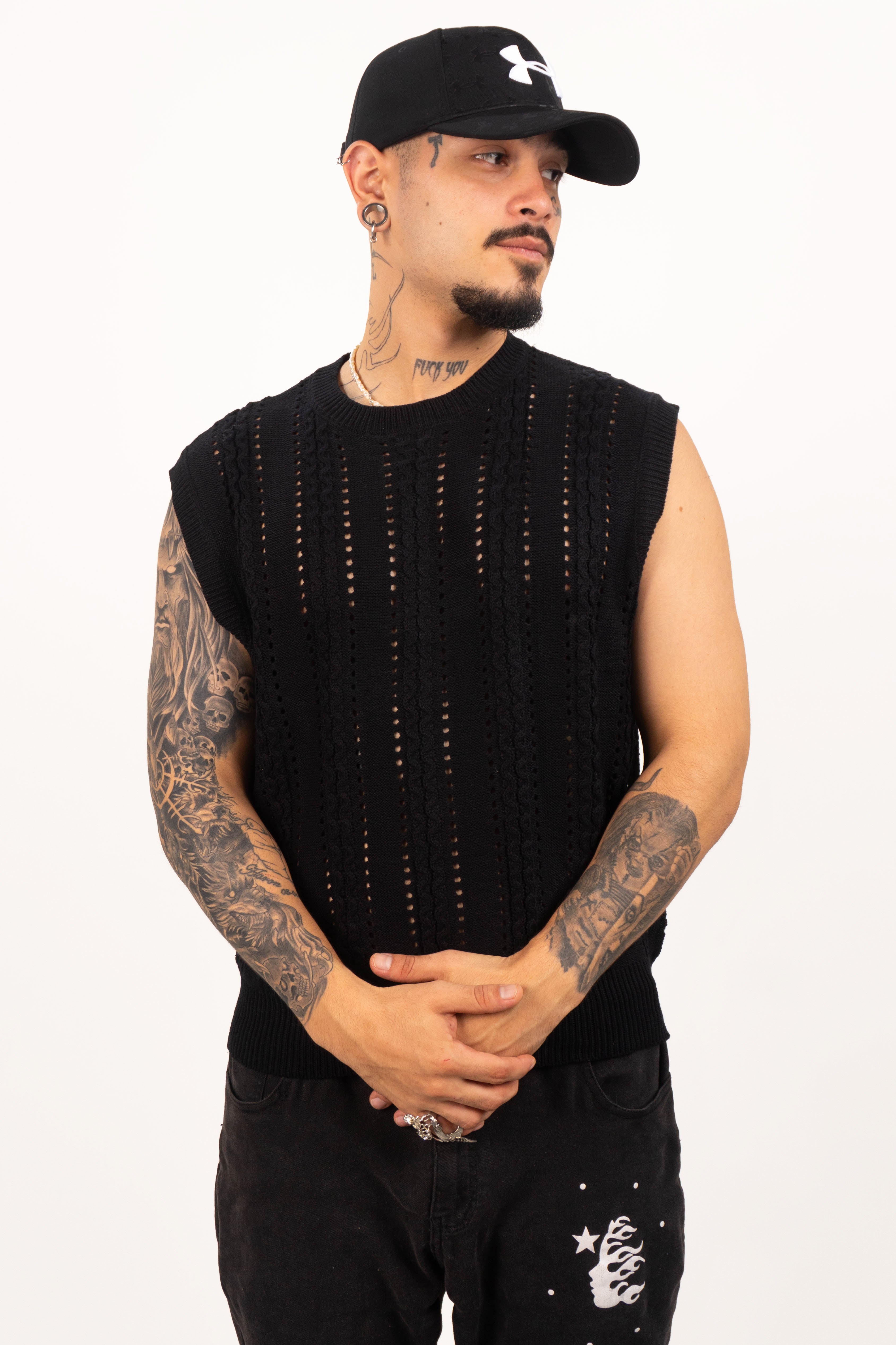 Camiseta esqueleto Tejida