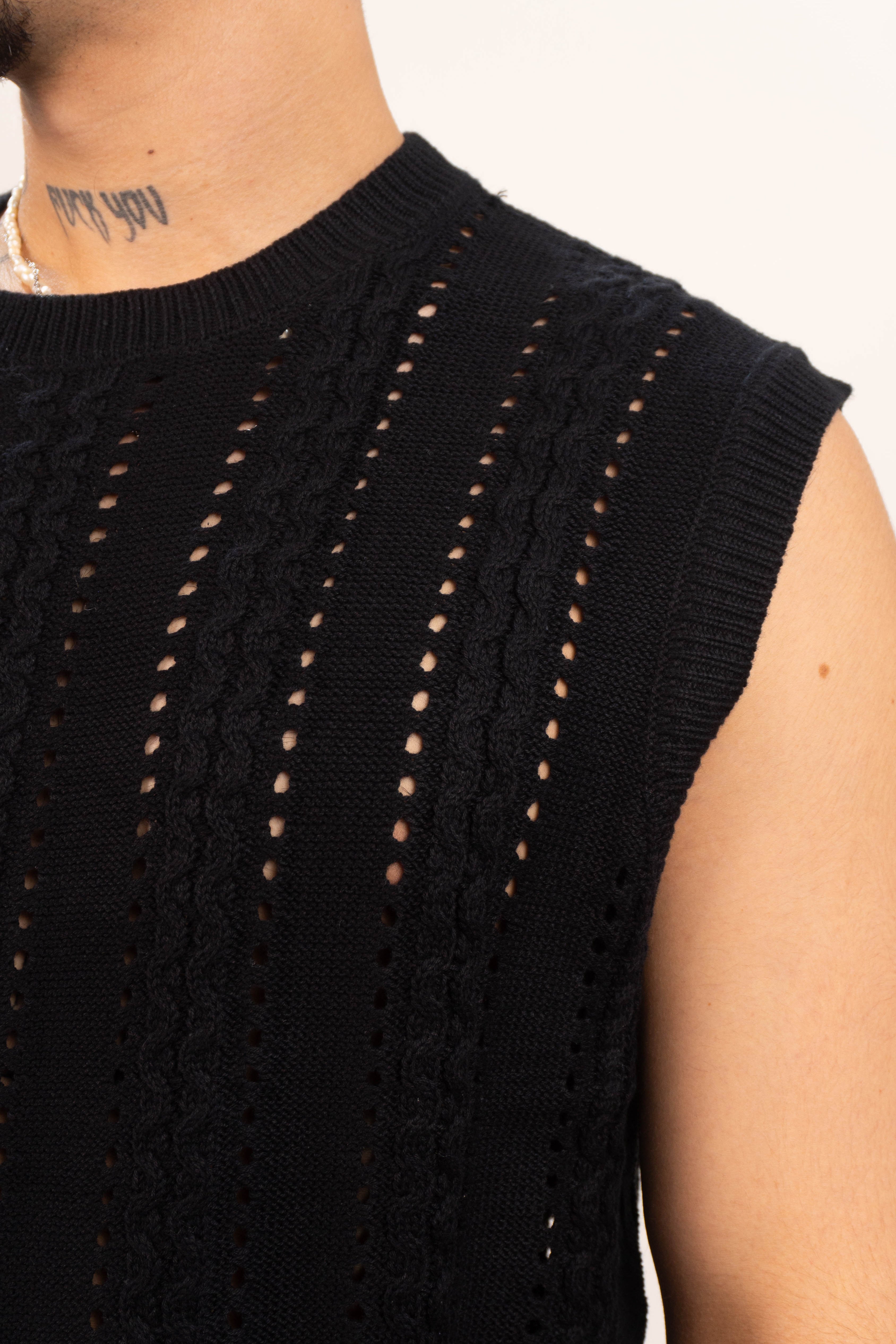 Camiseta esqueleto Tejida