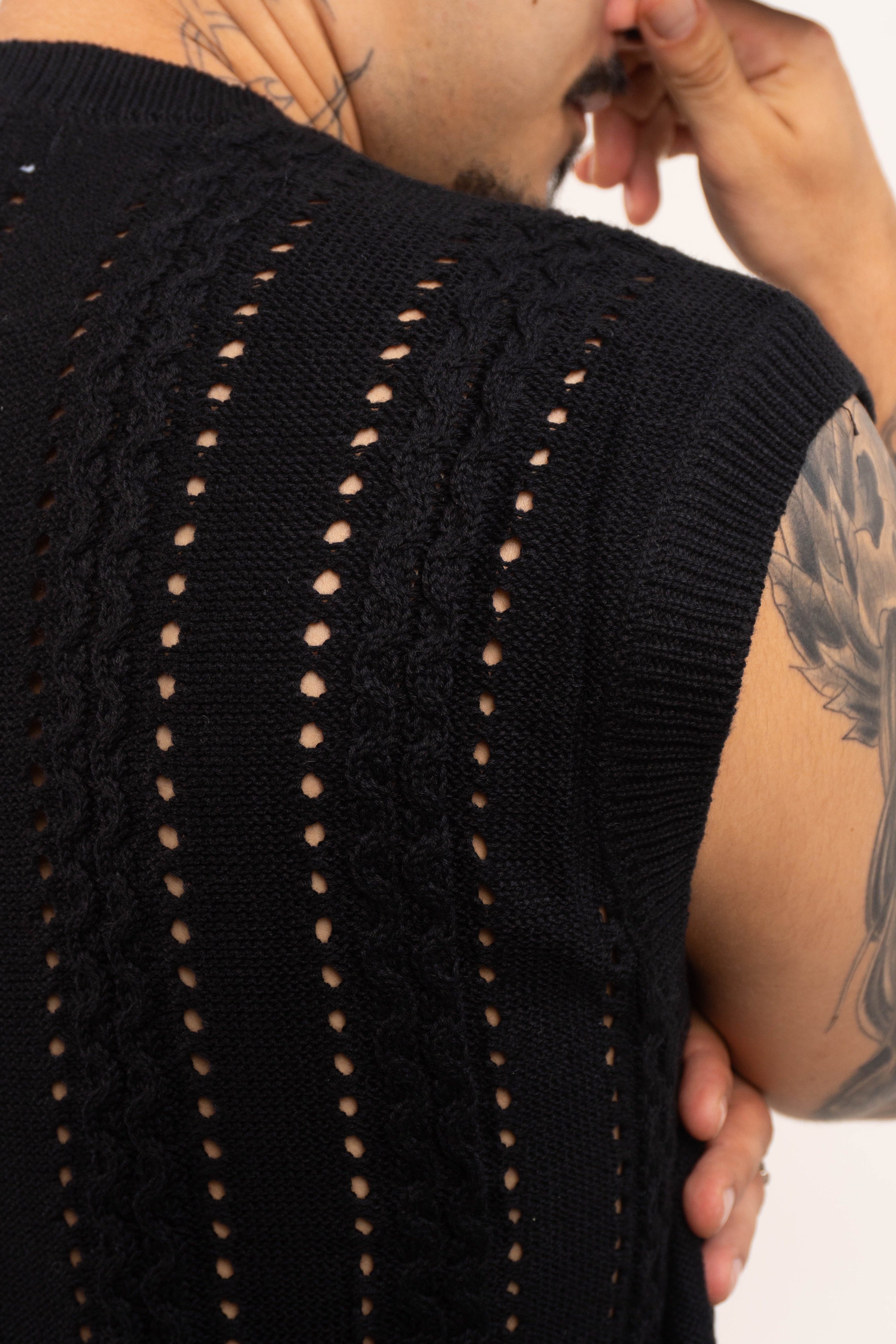 Camiseta esqueleto Tejida