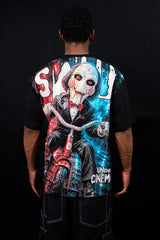 CAMISETA OVER - SAW - HALLOWEEN