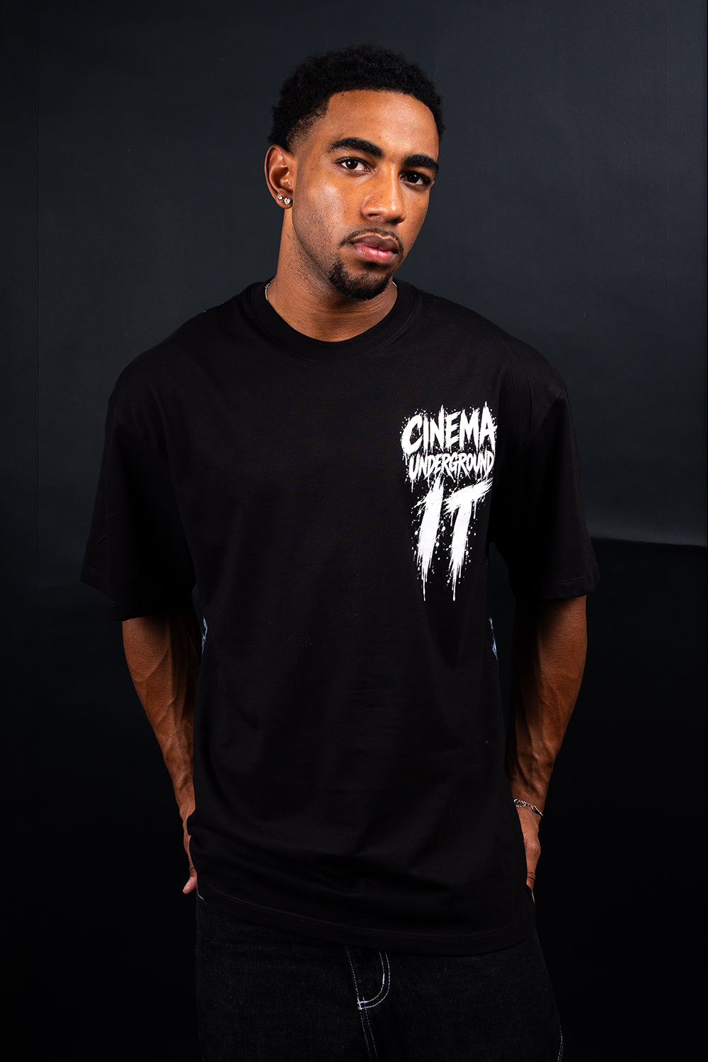 CAMISETA OVER - IT - HALLOWEEN