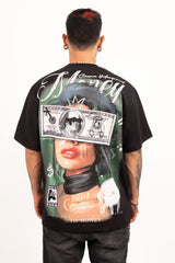 Camiseta silver TO MONEY
