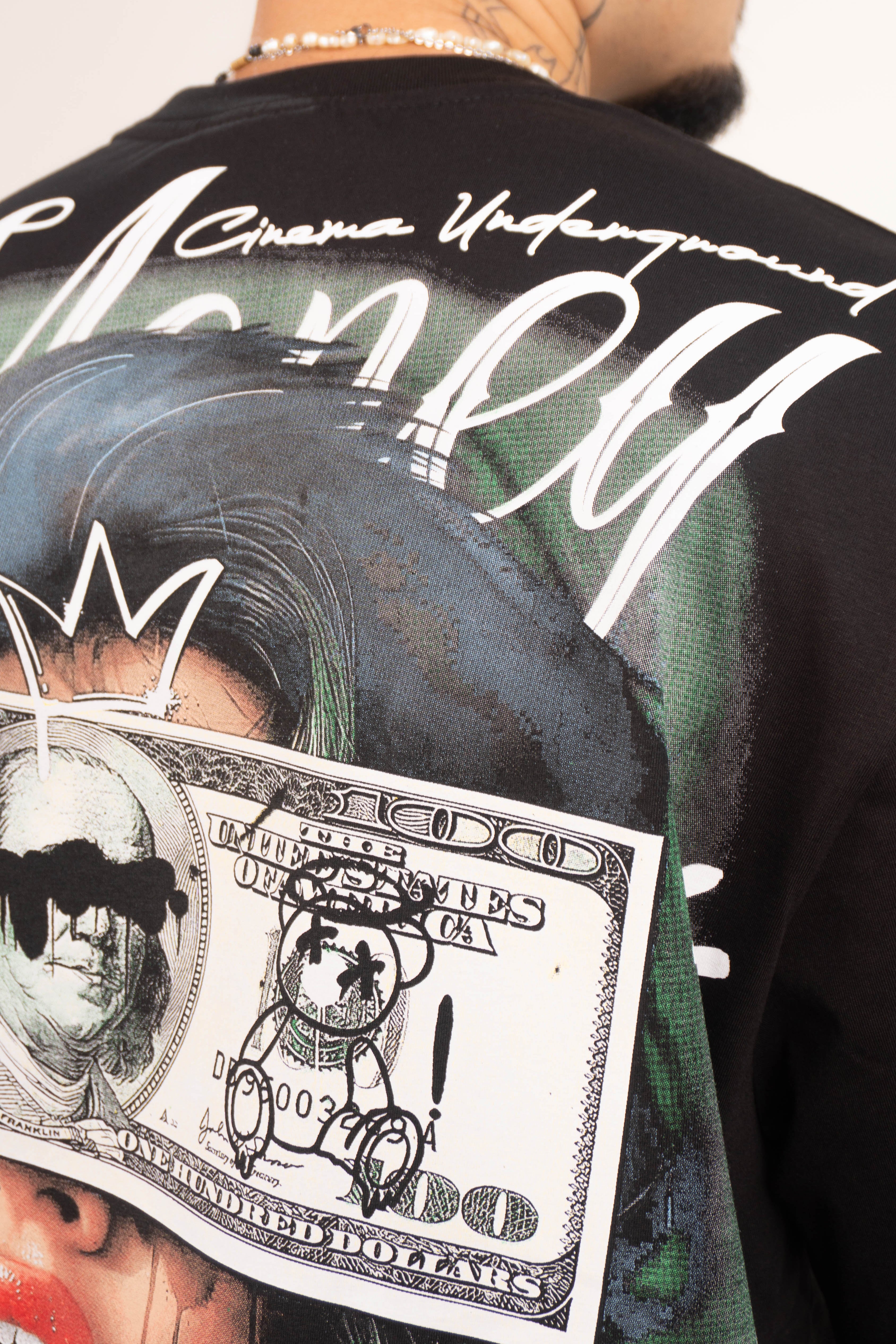 Camiseta silver TO MONEY