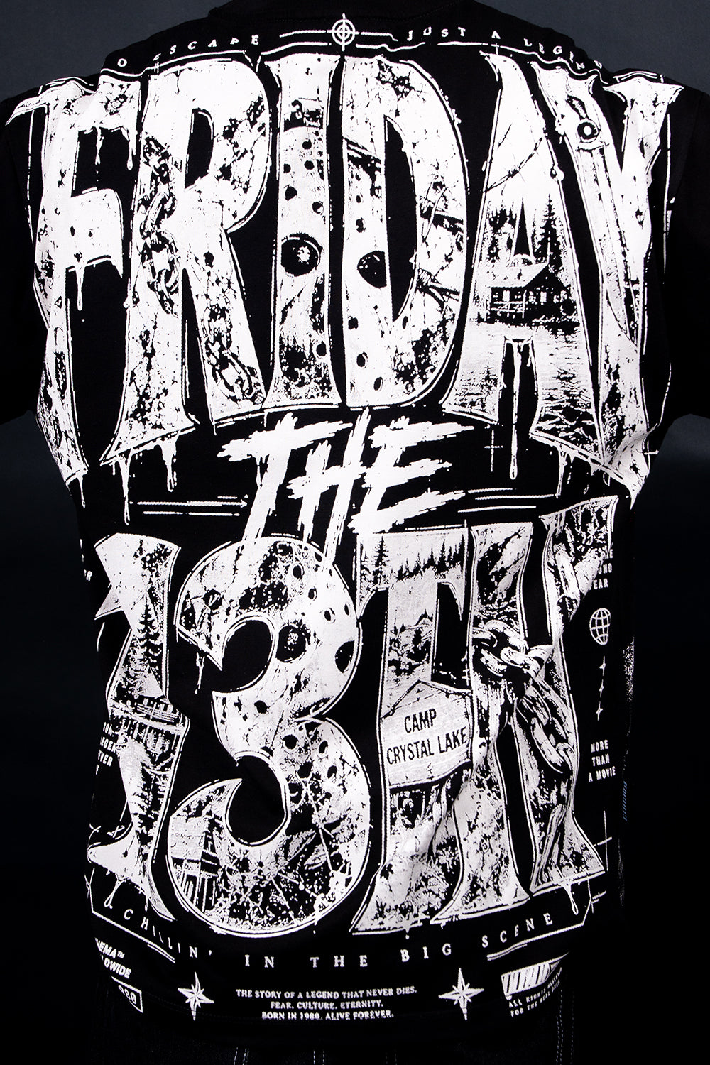 CAMISETA OVER - FRIDAY - HALLOWEEN