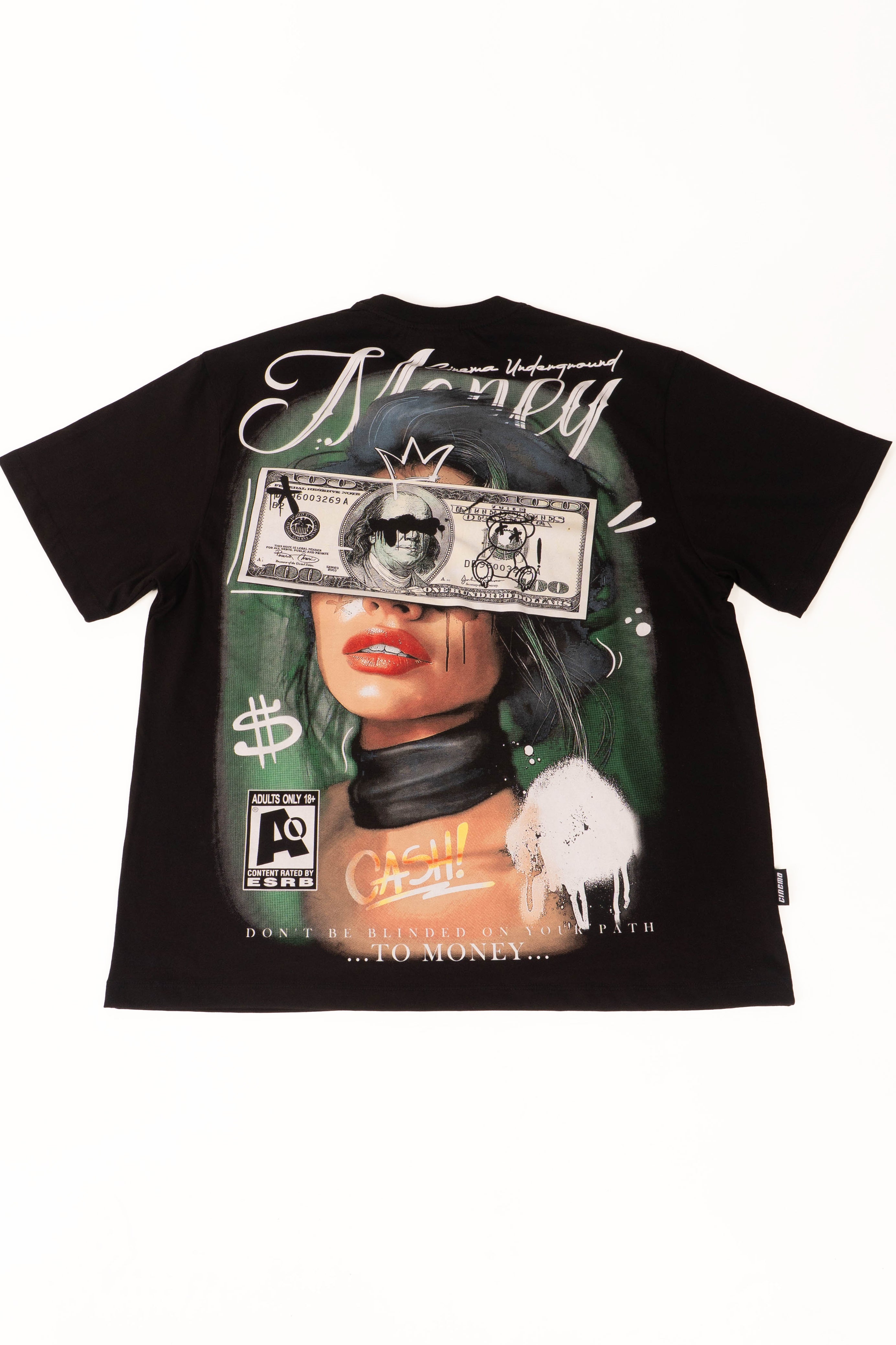 Camiseta silver TO MONEY