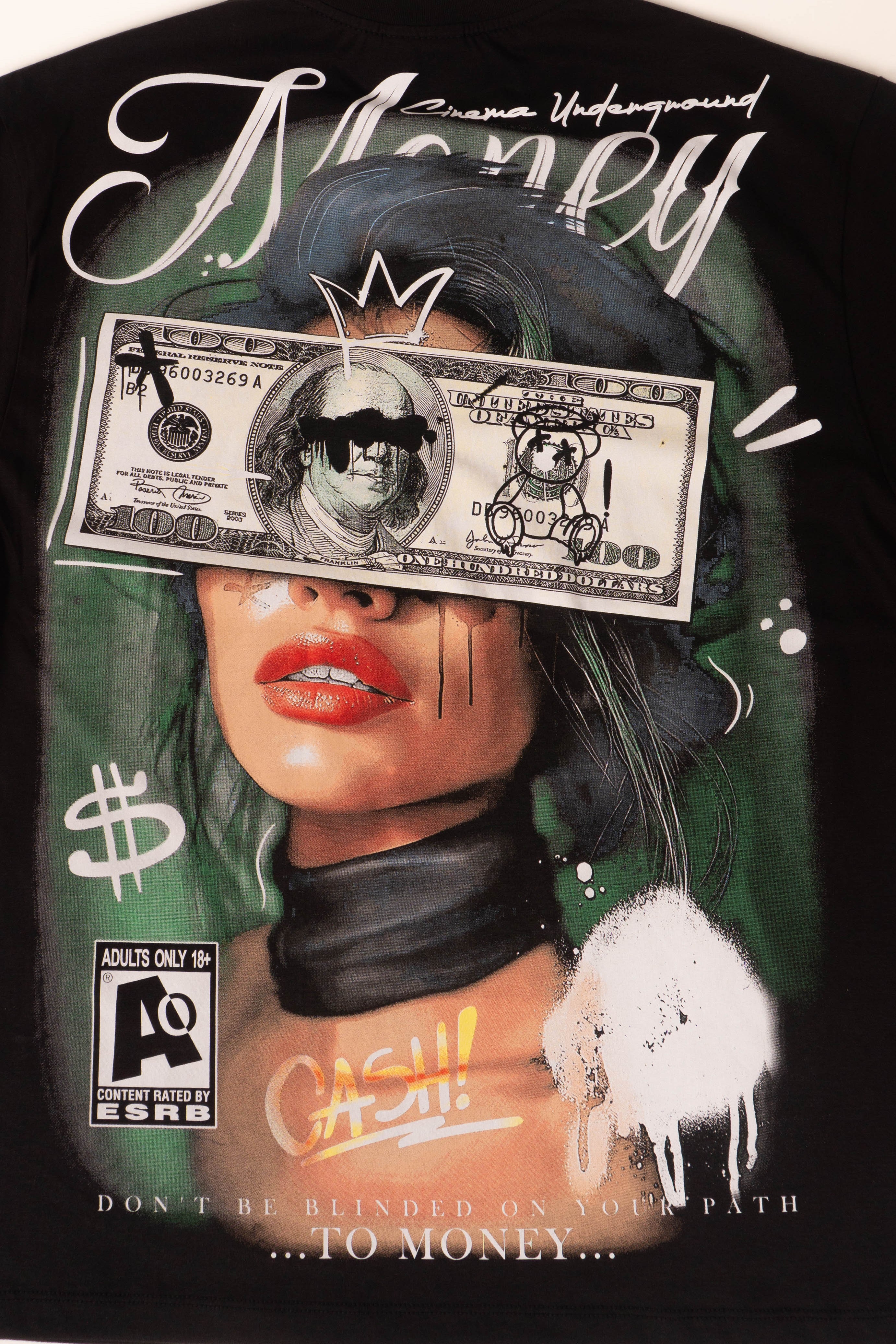 Camiseta silver TO MONEY