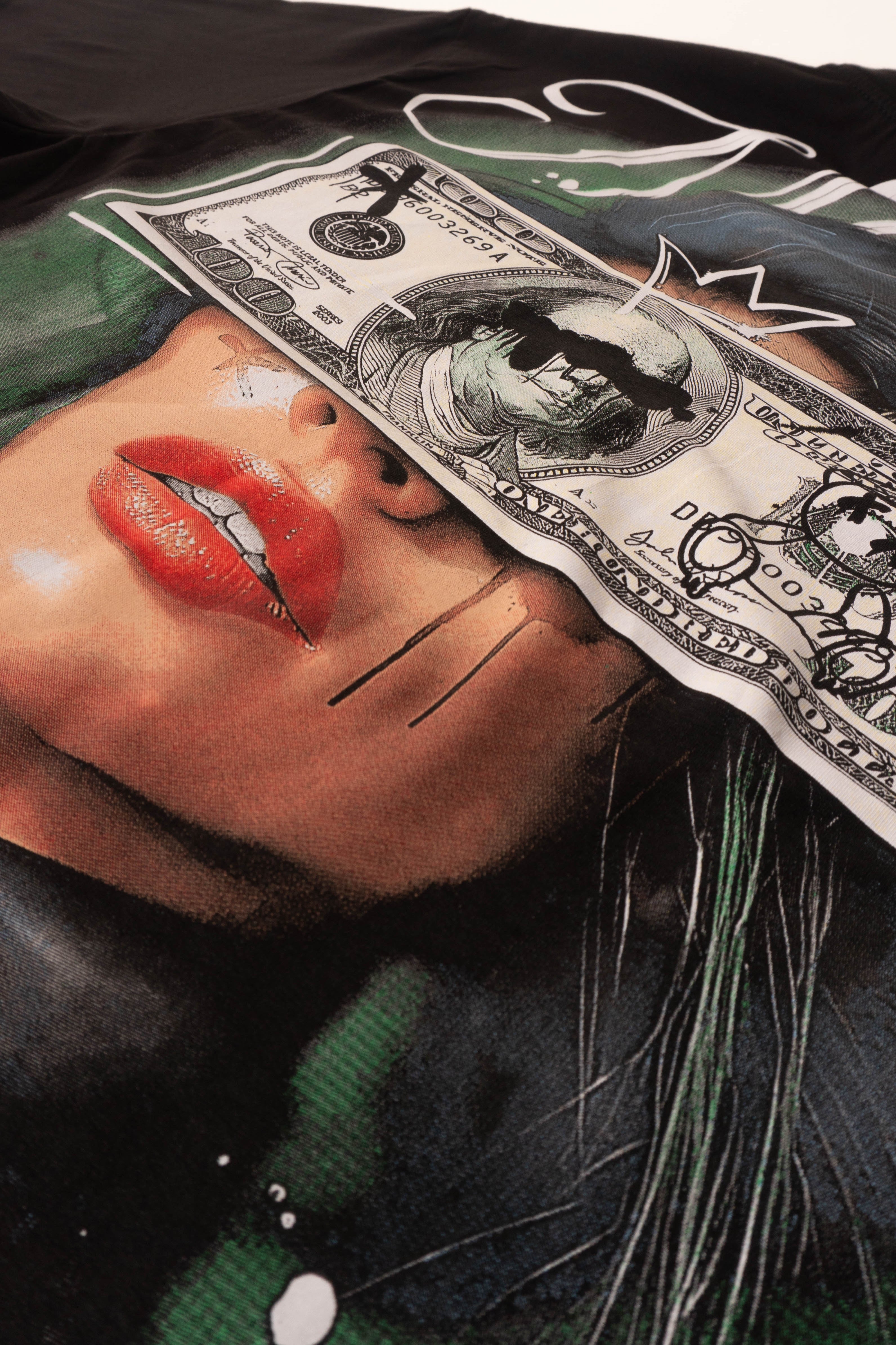 Camiseta silver TO MONEY