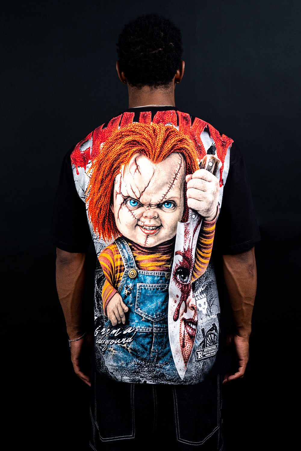 CAMISETA OVER - CHUKY - HALLOWEEN