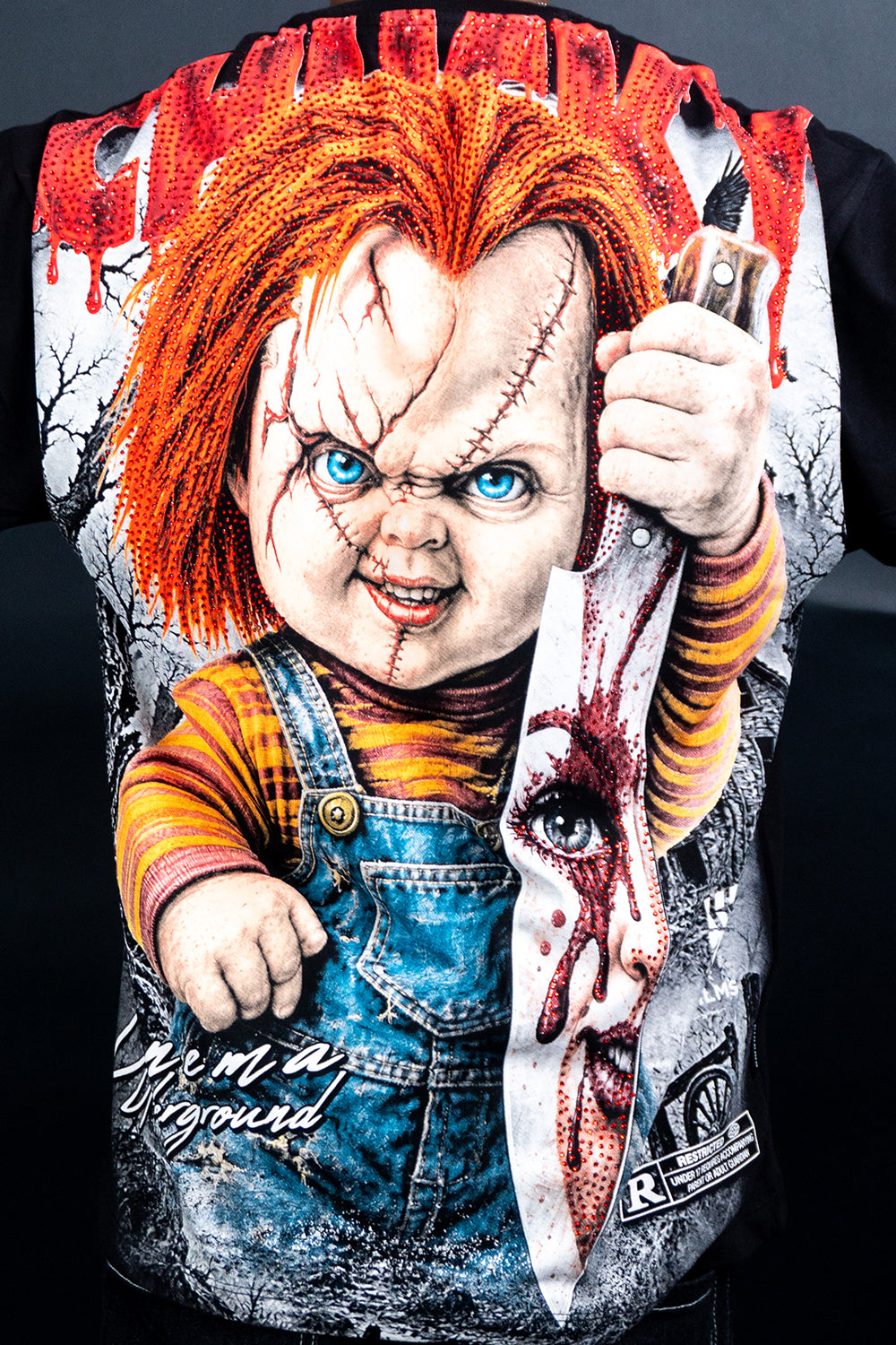 CAMISETA OVER - CHUKY - HALLOWEEN