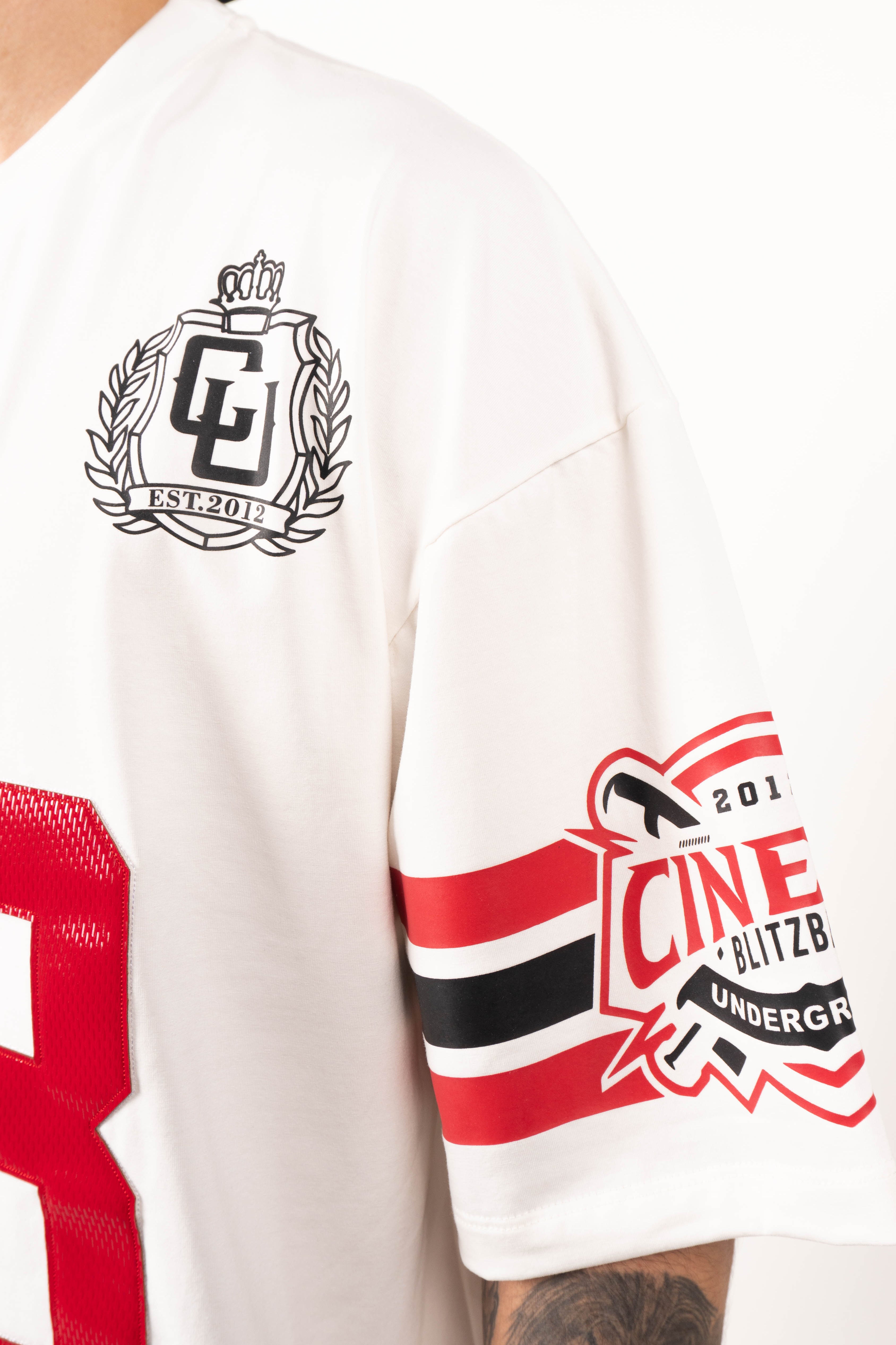 Camiseta bloque RED LEATHER 23