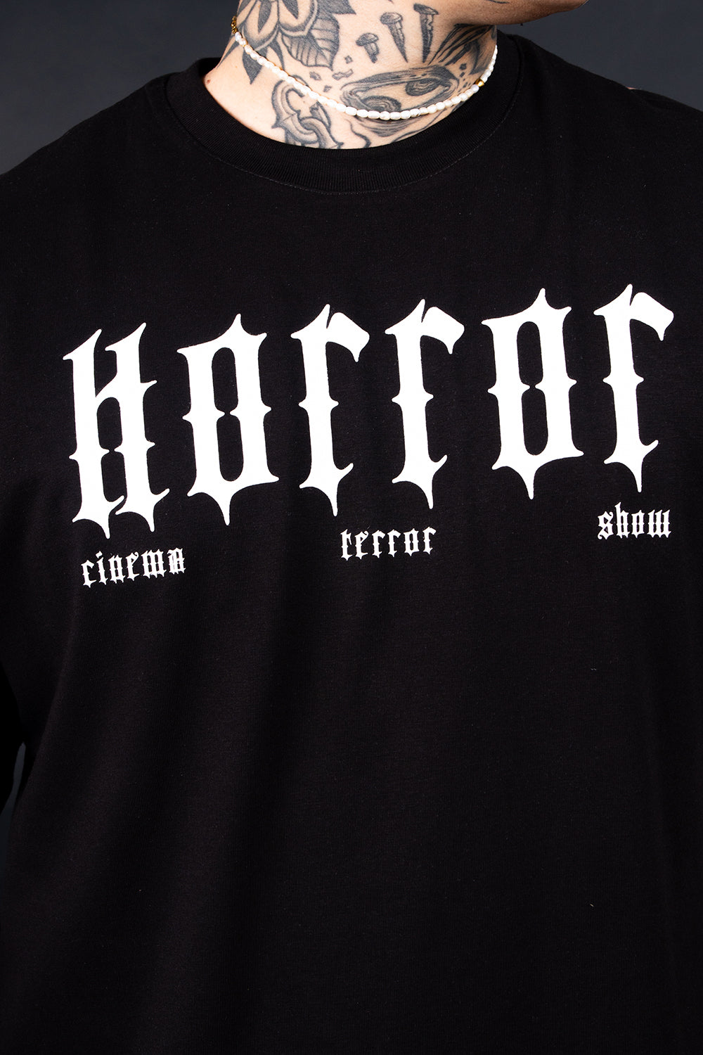 CAMISETA OVER - HORROR - HALLOWEEN