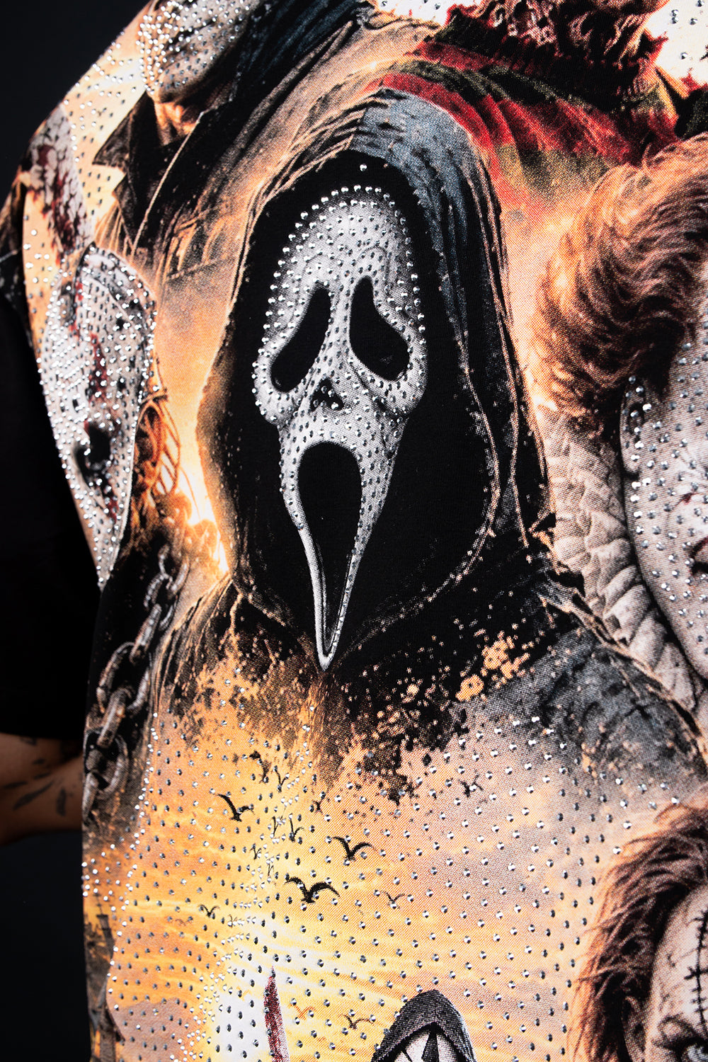 CAMISETA OVER - HORROR - HALLOWEEN