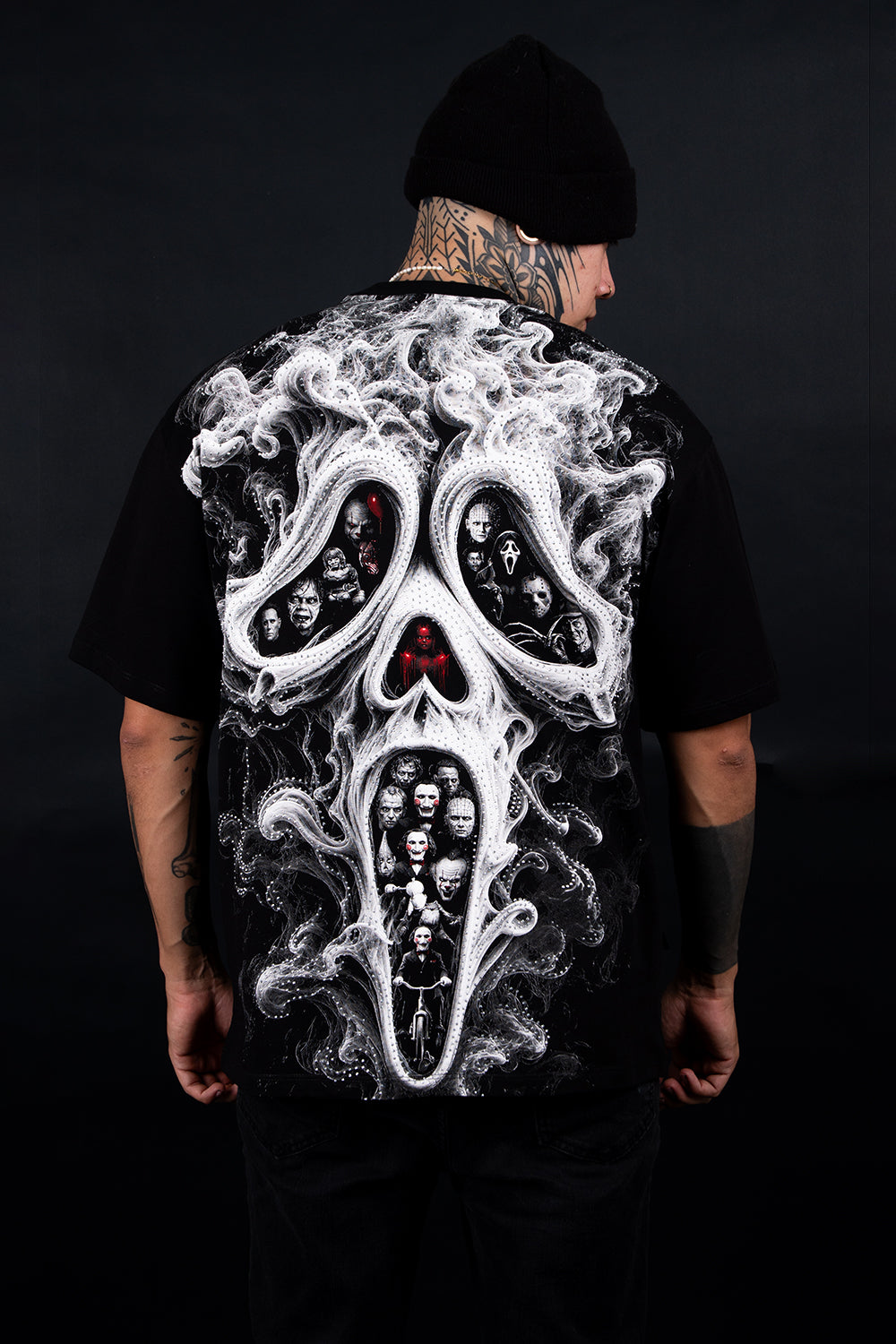 CAMISETA OVER - SCREAM - HALLOWEEN