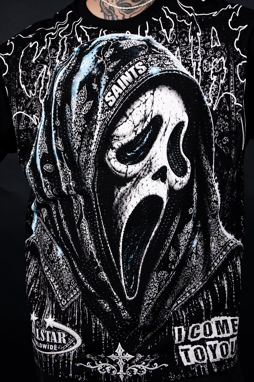 CAMISETA OVER - GHOST - HALLOWEEN