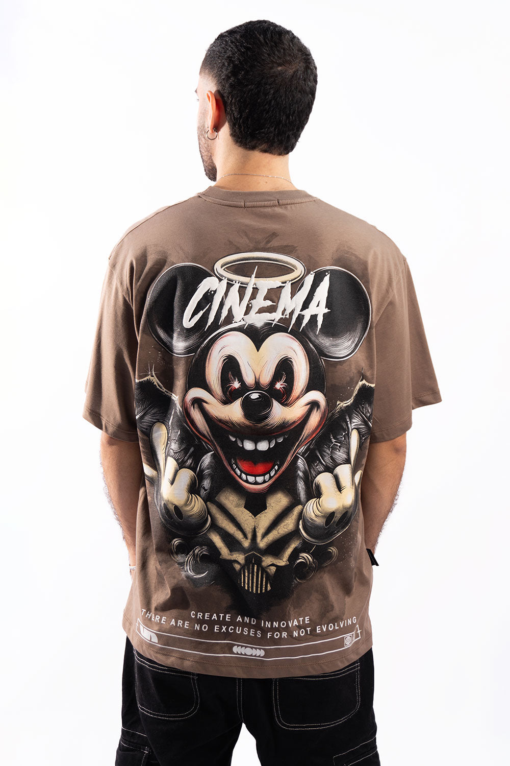Camiseta silver BAD MICKEY