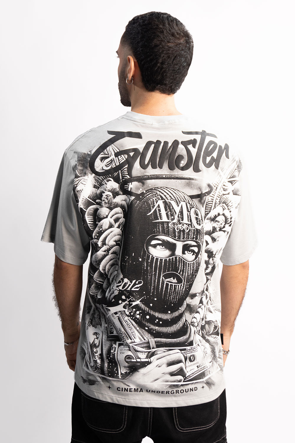 Camiseta silver GANSTER DOLLAR