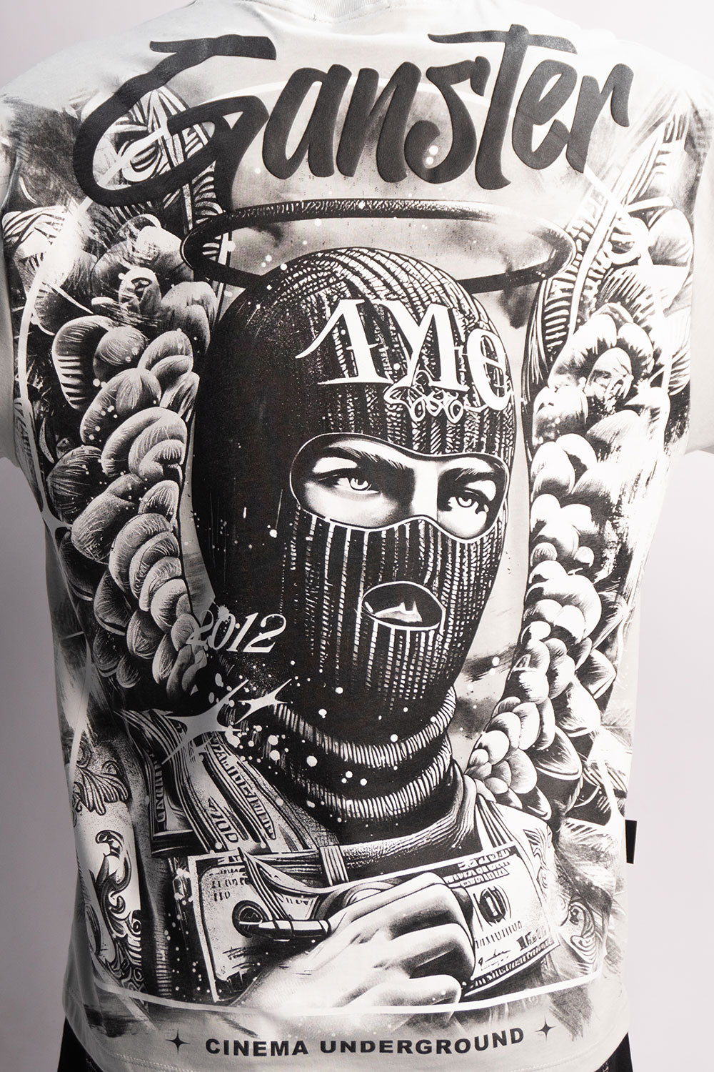 Camiseta silver GANSTER DOLLAR