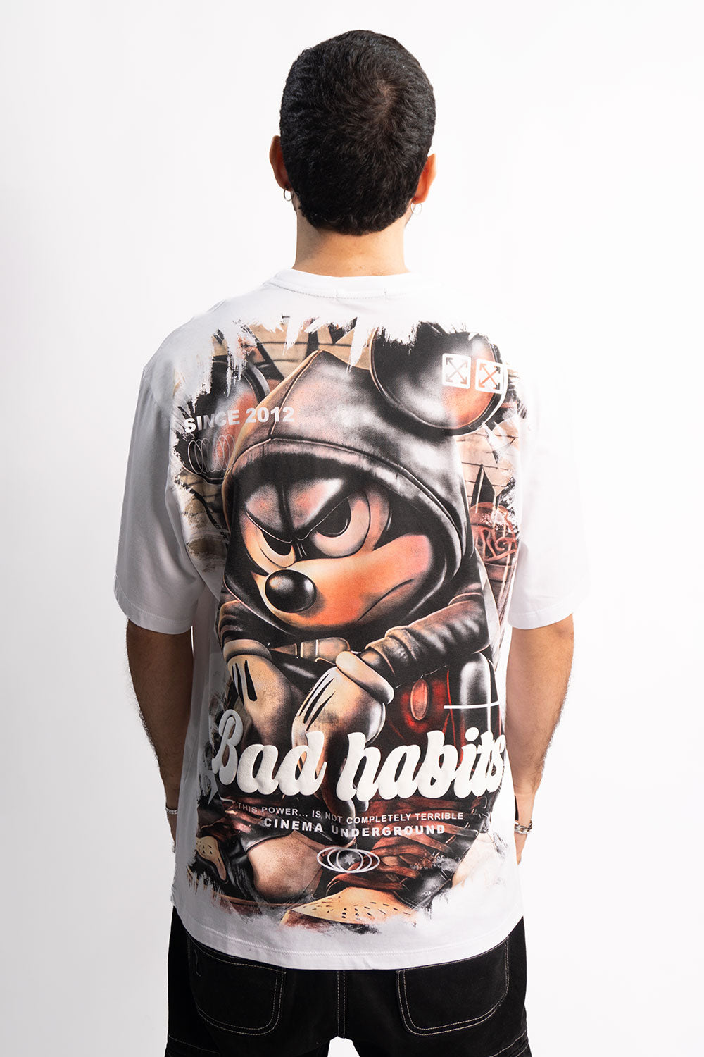 Camiseta silver MICKEY BAD