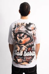 Camiseta silver MICKEY BAD