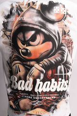 Camiseta silver MICKEY BAD