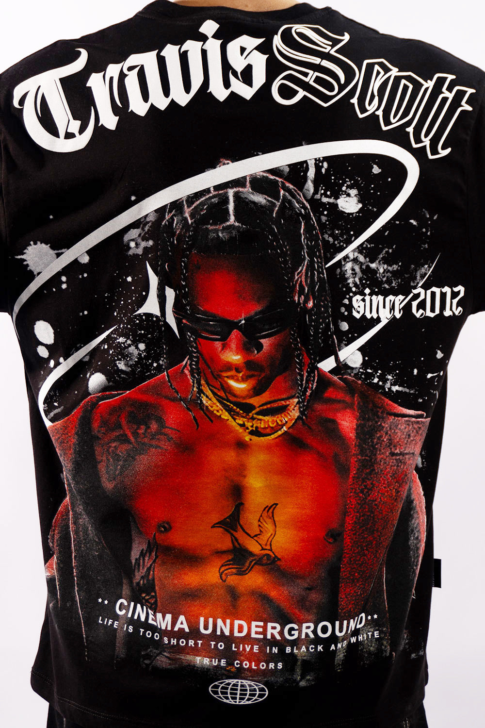 Camiseta silver TRAVIS SCOTT