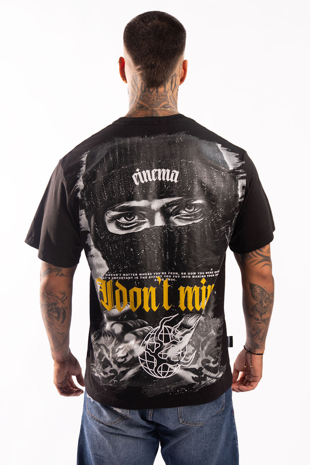 Camiseta silver I DON'T MIND