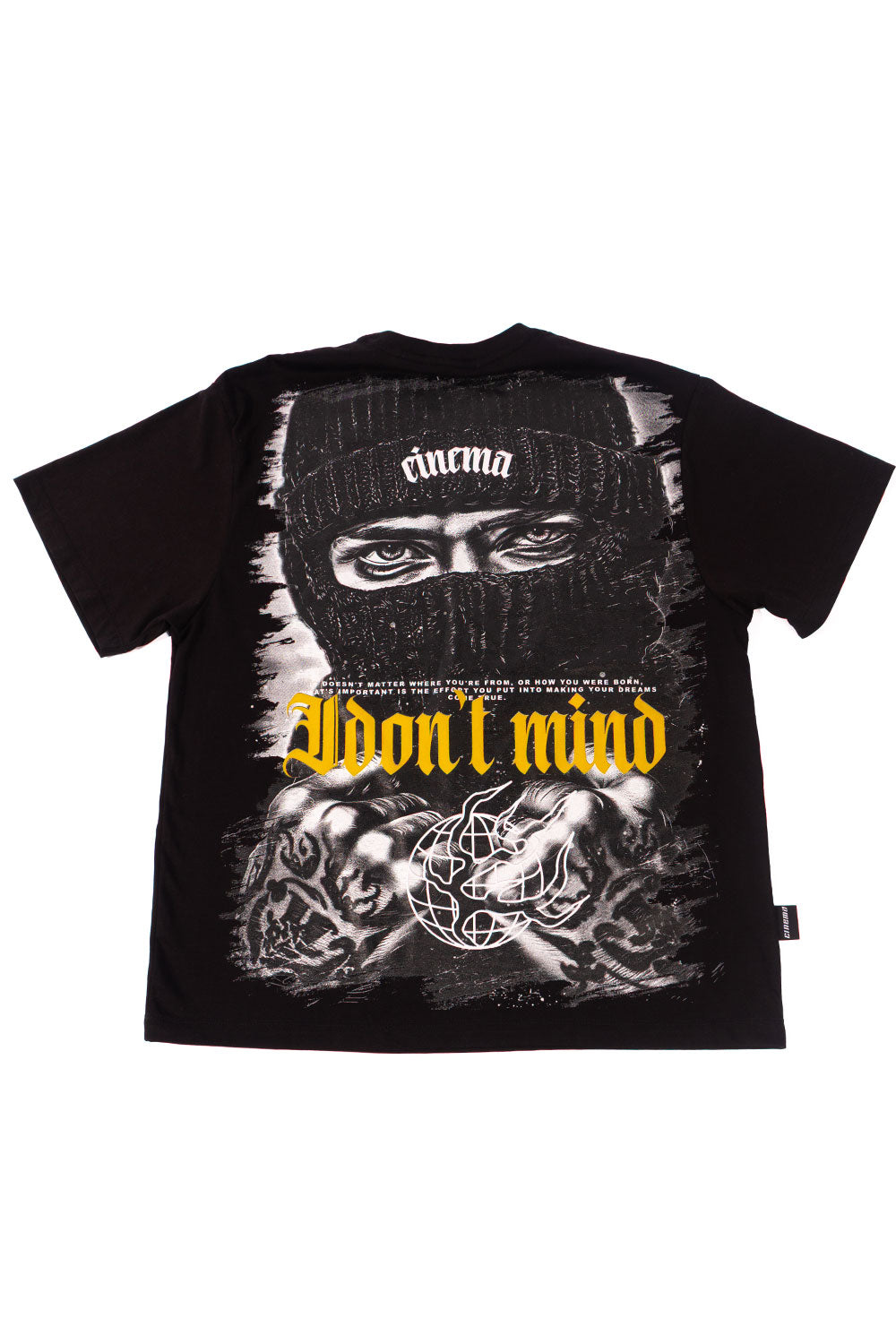 Camiseta silver I DON'T MIND
