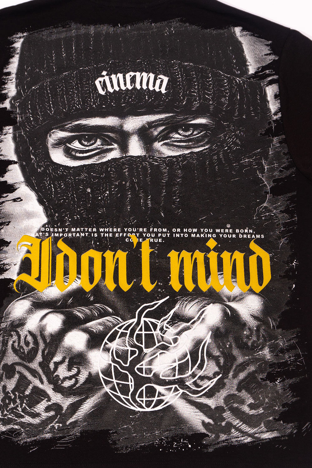 Camiseta silver I DON'T MIND