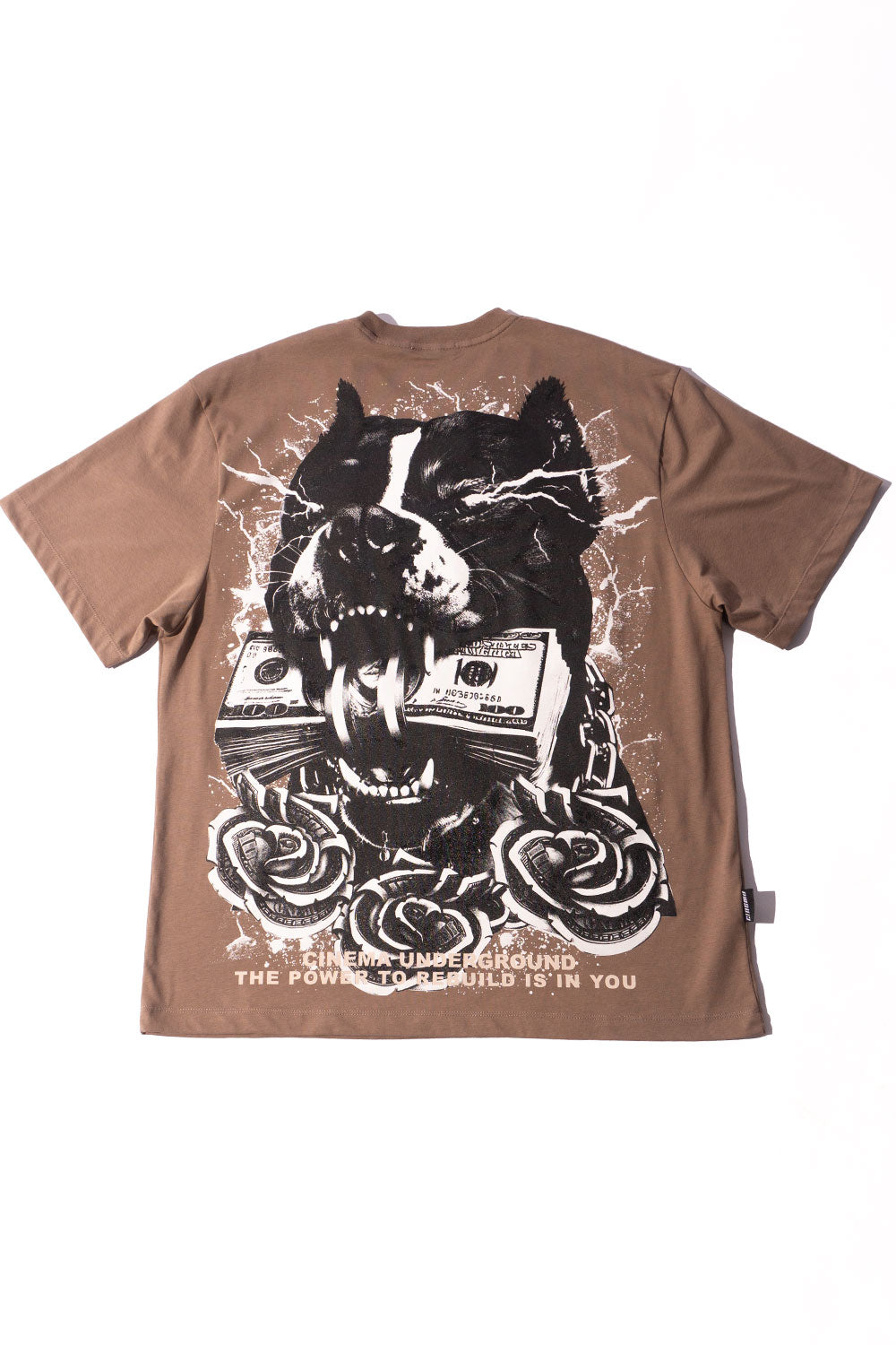 Camiseta silver DISRUPTIVE DOG