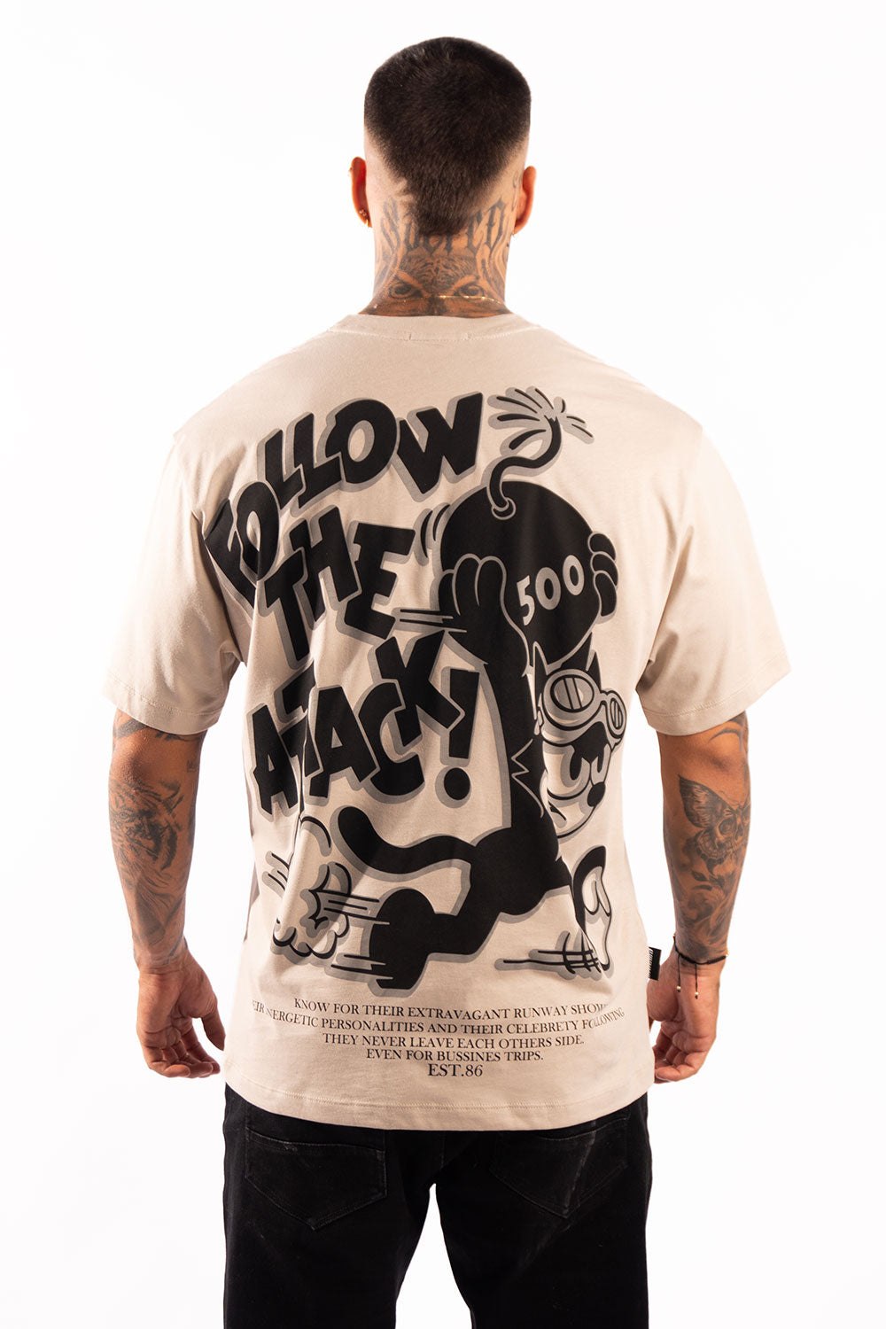 Camiseta silver ATTACK