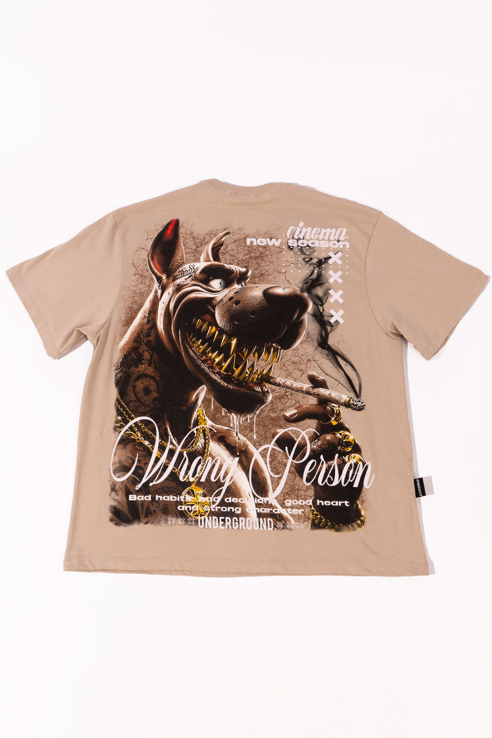 Camiseta silver SCOOBY WRONG