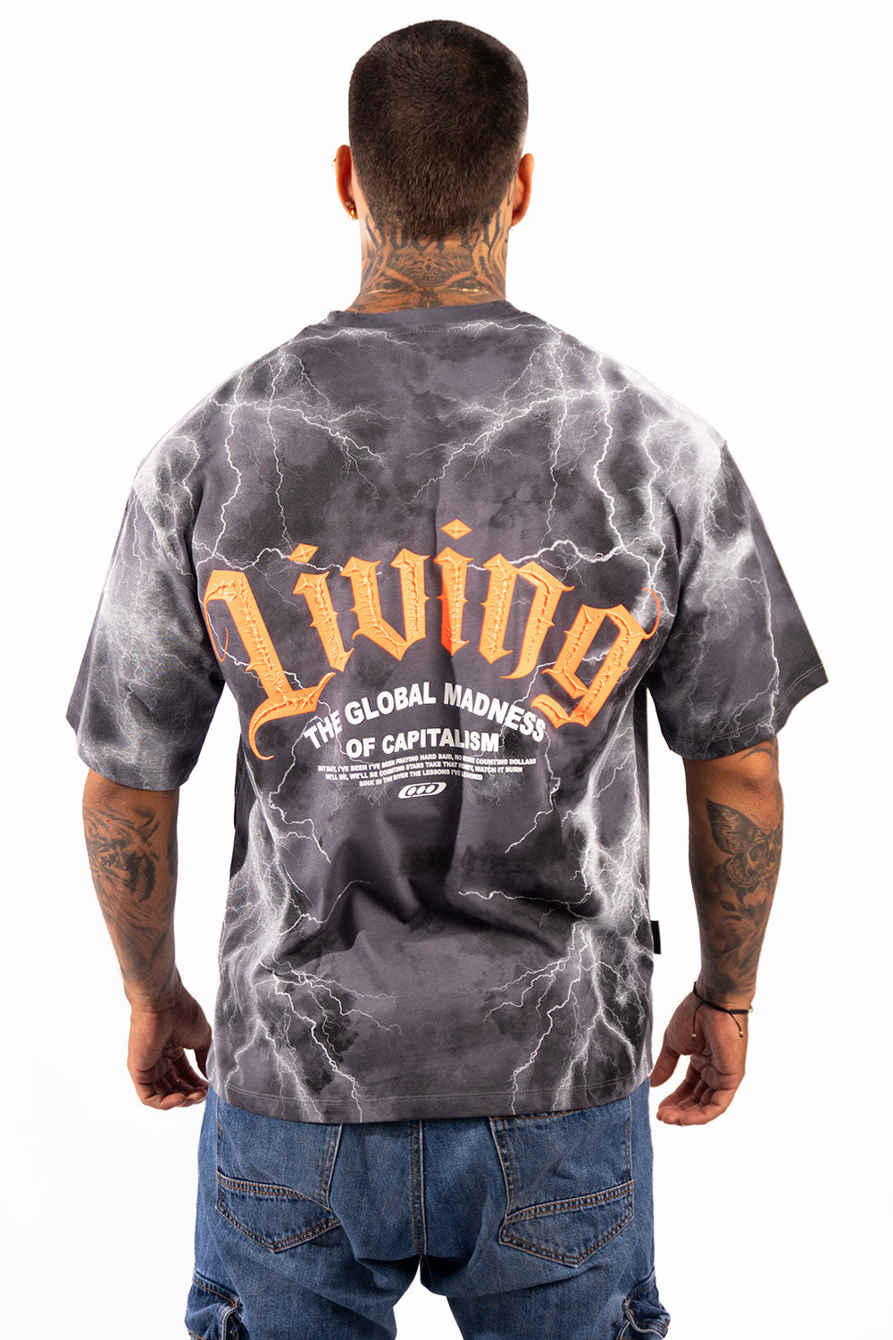 Camiseta BOXY FIT LINVING MADNESS