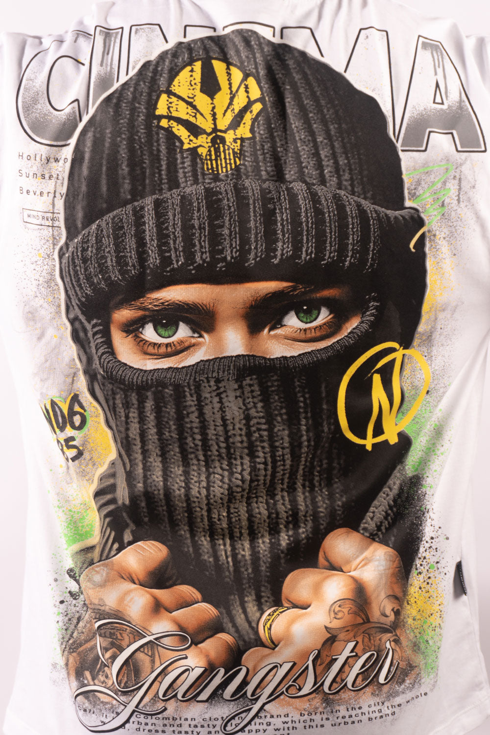 Camiseta silver GANSTER PARADISE