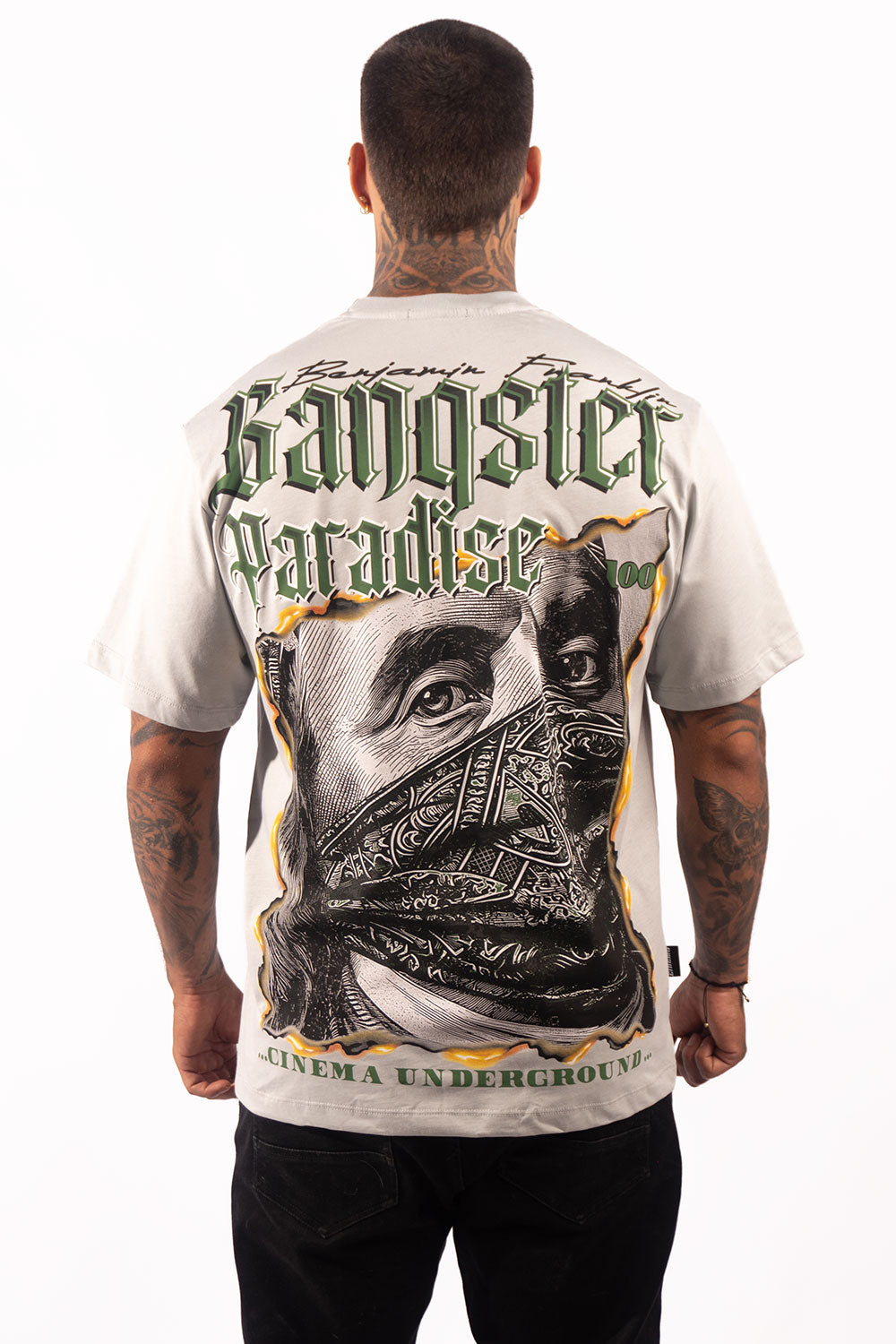 Camiseta silver GANSTER MONEY